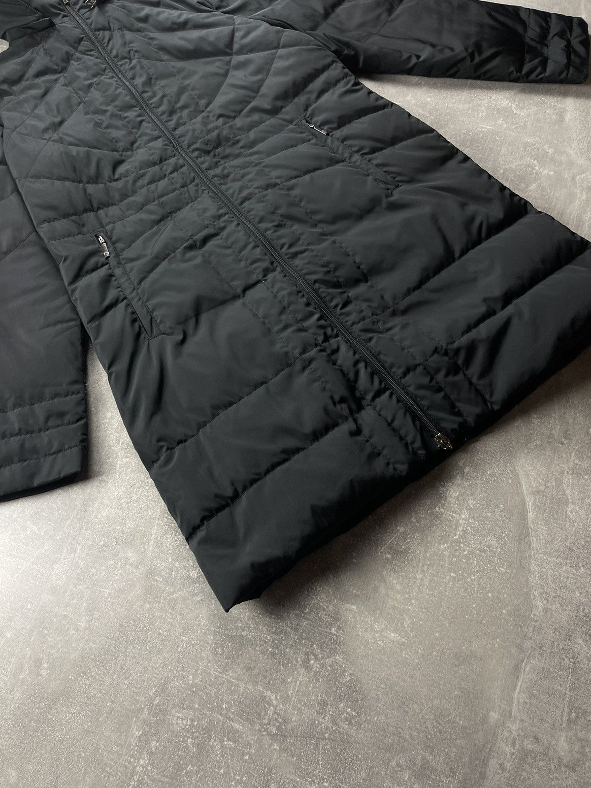 Moncler Moncler Archives Rare Long Black Down Coat with Hood Size M / US 6-8 / IT 42-44 - 5 Thumbnail