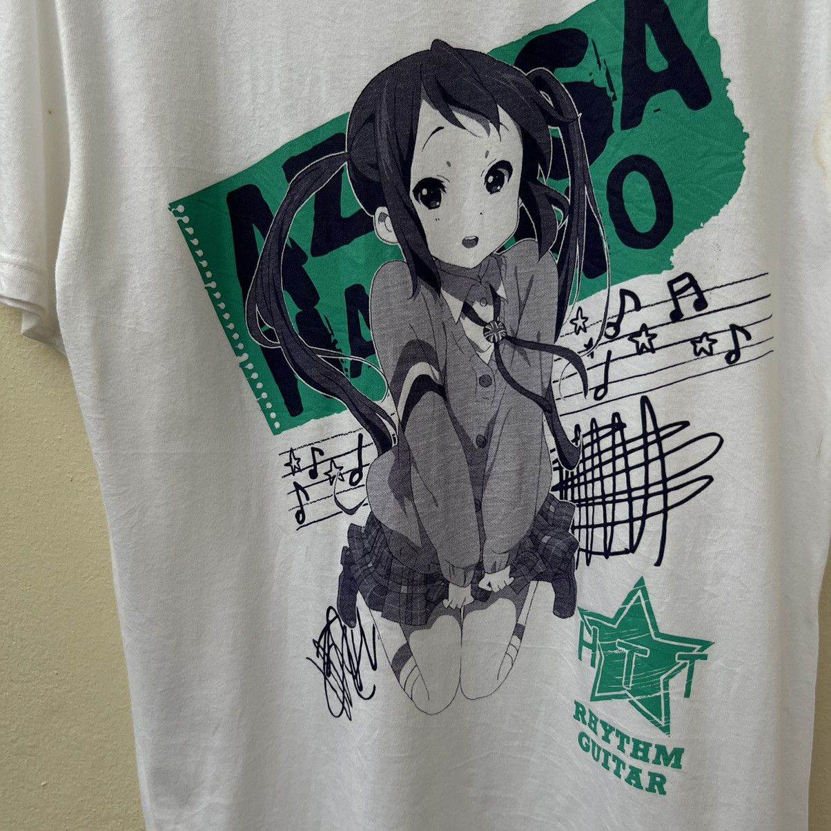 Anime × Japanese Brand × Vintage Vintage Y2K K-On Rhythm Guitar Azusa Nakano K-On! T Shirt Size US L / EU 52-54 / 3 - 2 Thumbnail
