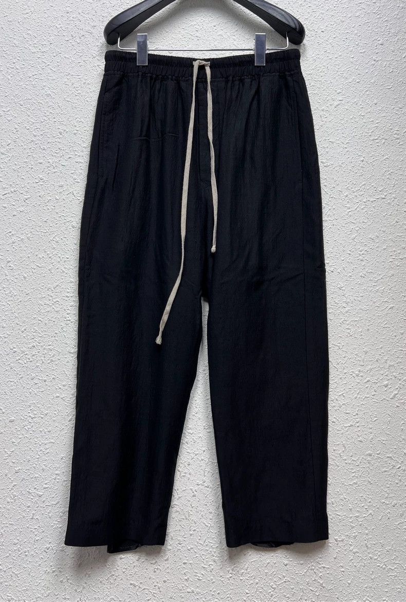 Rick Owens Rick Owens Drawstring Cropped Pants Size US 34 / EU 50 - 1 Thumbnail