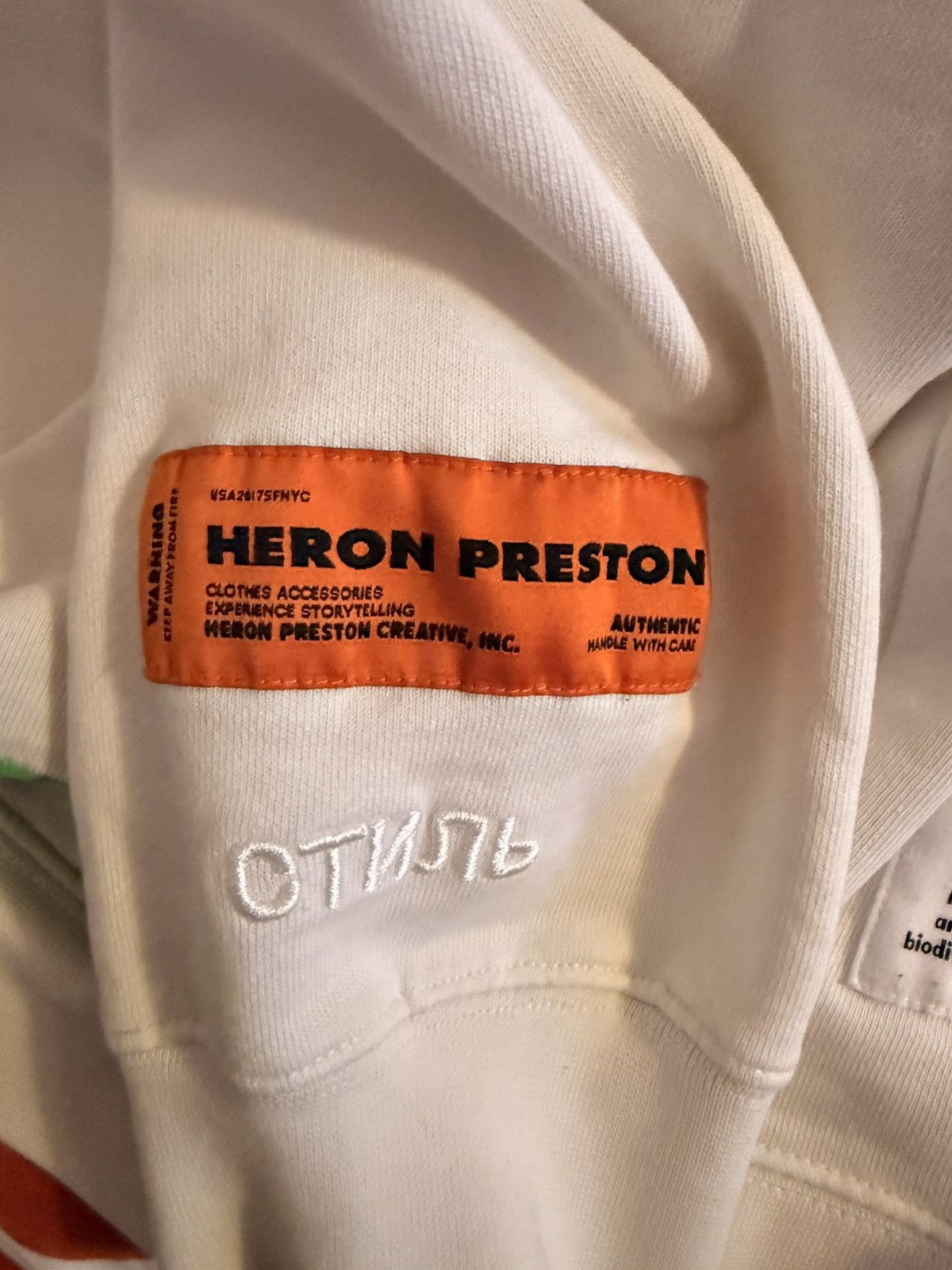 Heron Preston Heron Preston Sweatshirt, The streets are so crazy Size US S / EU 44-46 / 1 - 4 Thumbnail