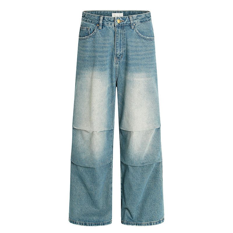 Jean American retro Cleanfit washed distressed men's jeans Size US 32 / EU 48 - 1 Thumbnail