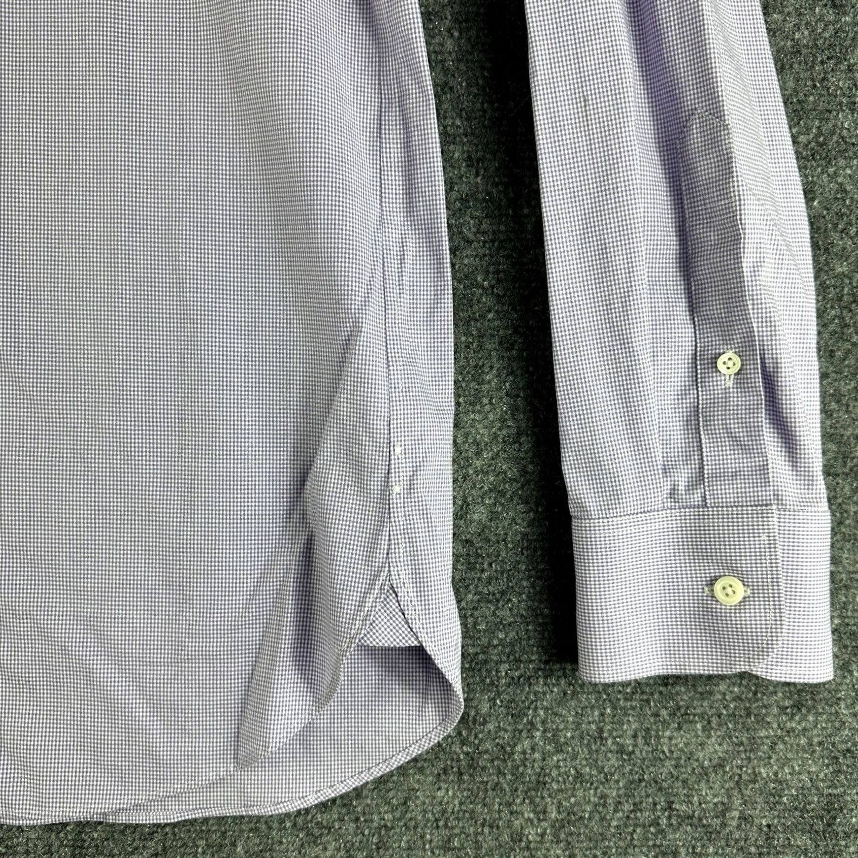J.Crew J.CREW Shirt Mens L Thompson Purple Cotton Stretch Wrinkle Free Long Sleeve Button-Up Size US L / EU 52-54 / 3 - 3 Thumbnail