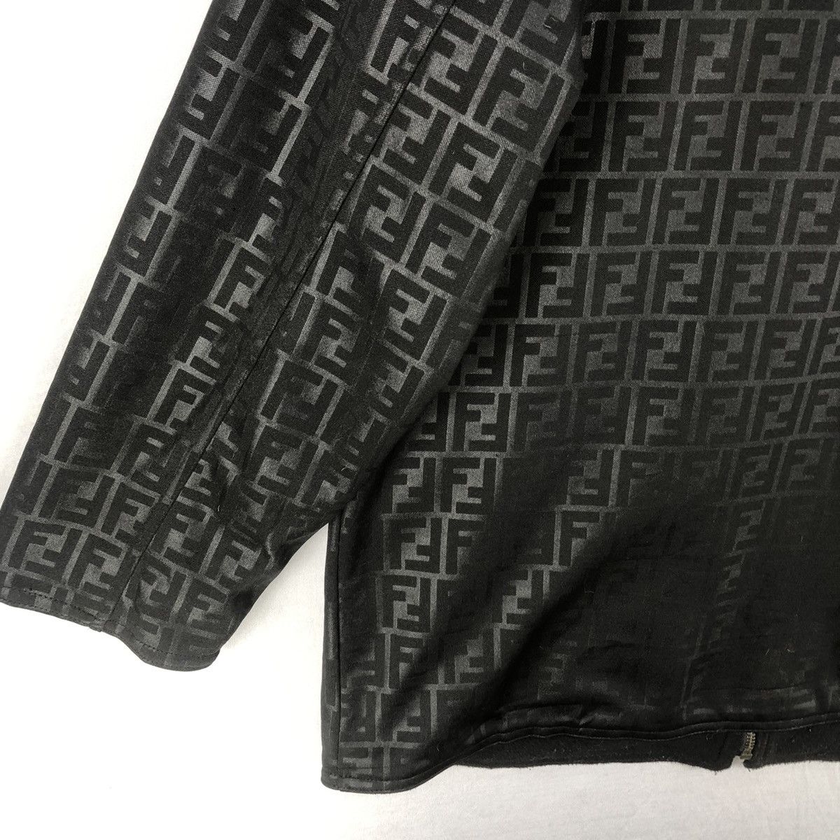 Fendi Vintage 90's Fendi Zucca Monogram Reversible Jacket Size US XL / EU 56 / 4 - 6 Thumbnail