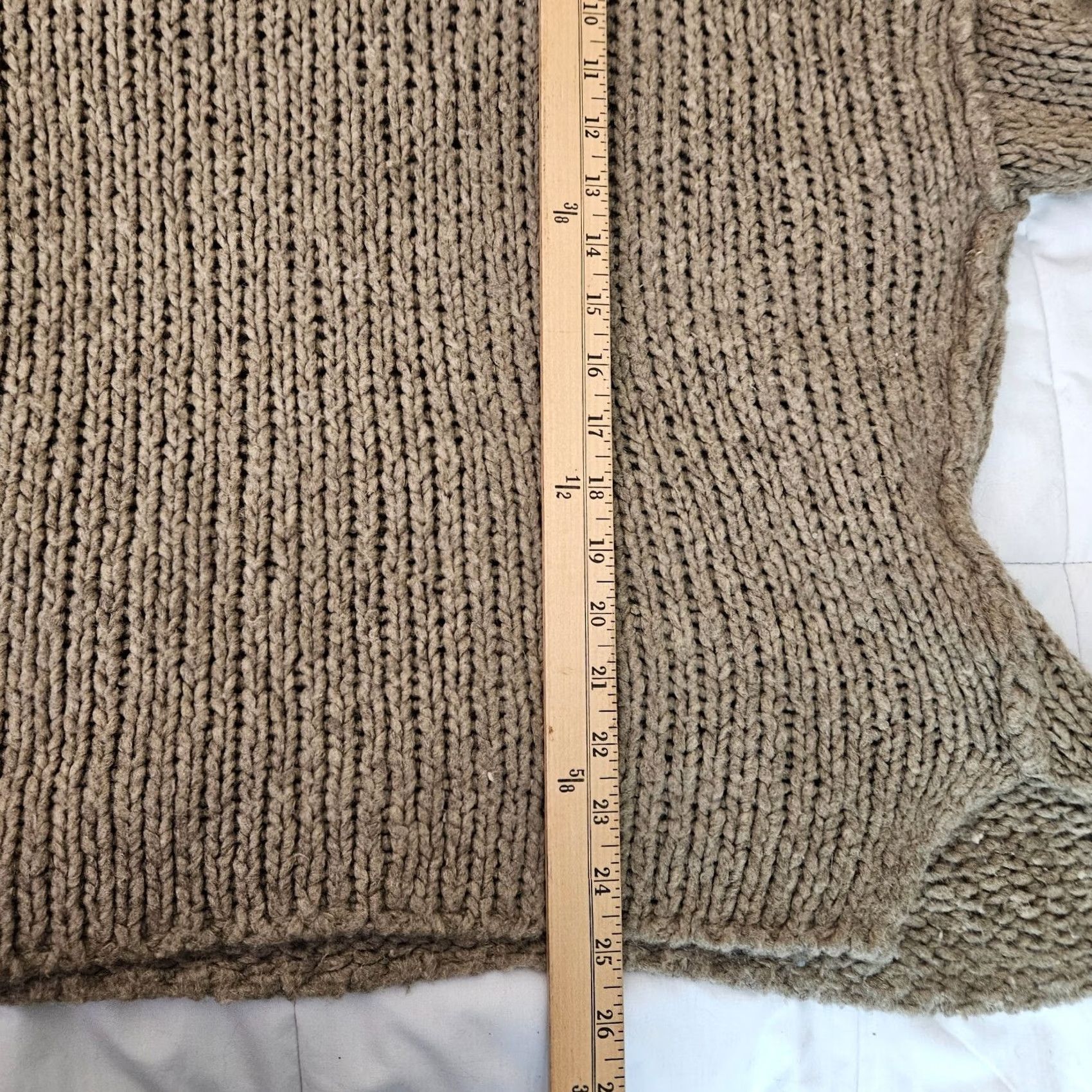 Free People Free People Brown Relax Fit Round Neck Sweater Cardigan Women S Knit Wool Acrylic Regular Size S Size S / US 4 / IT 40 - 6 Thumbnail