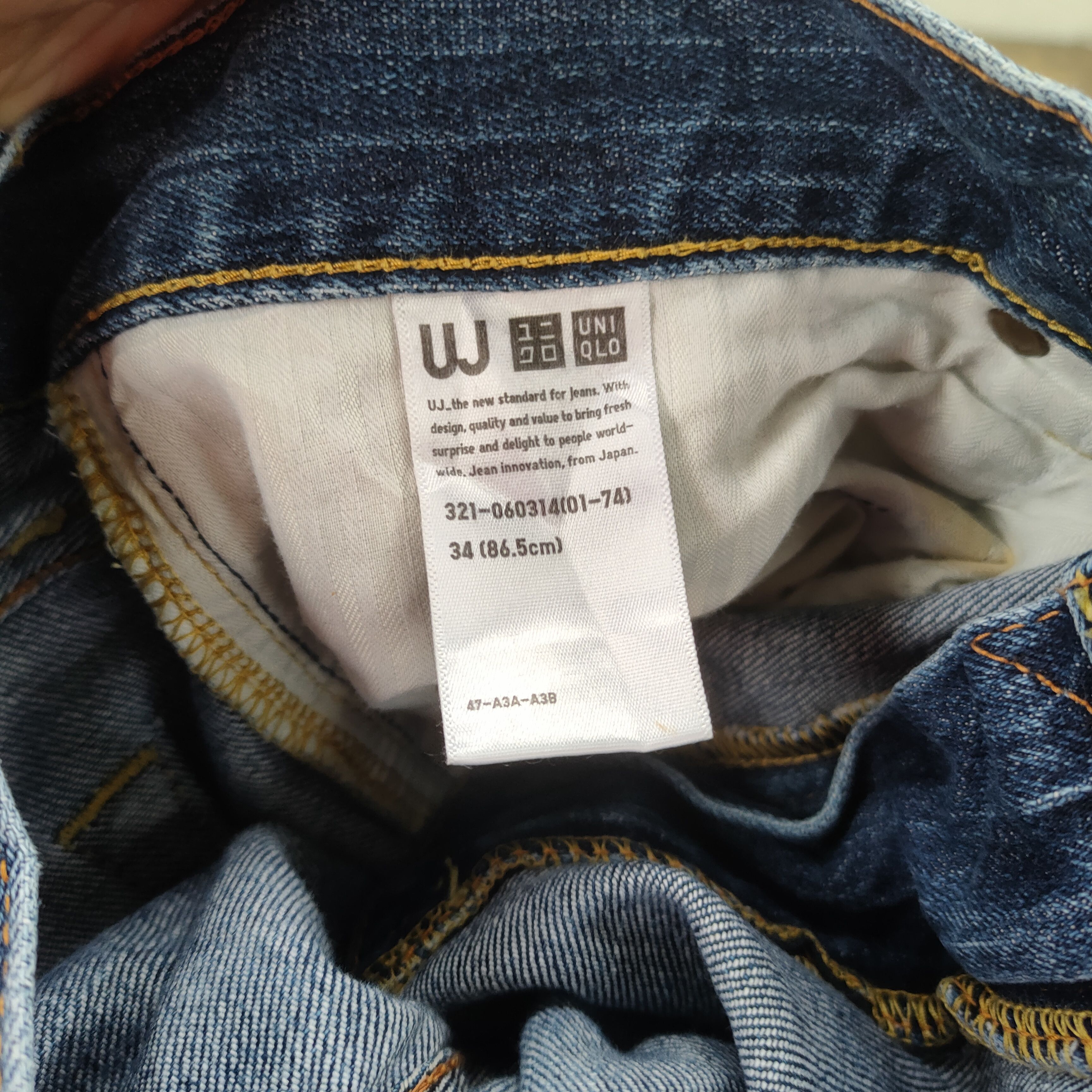 Japanese Brand × Jean × Vintage VINTAGE JAPANESE FADED DISTRESSED JEANS PANTS Size US 34 / EU 50 - 11 Thumbnail