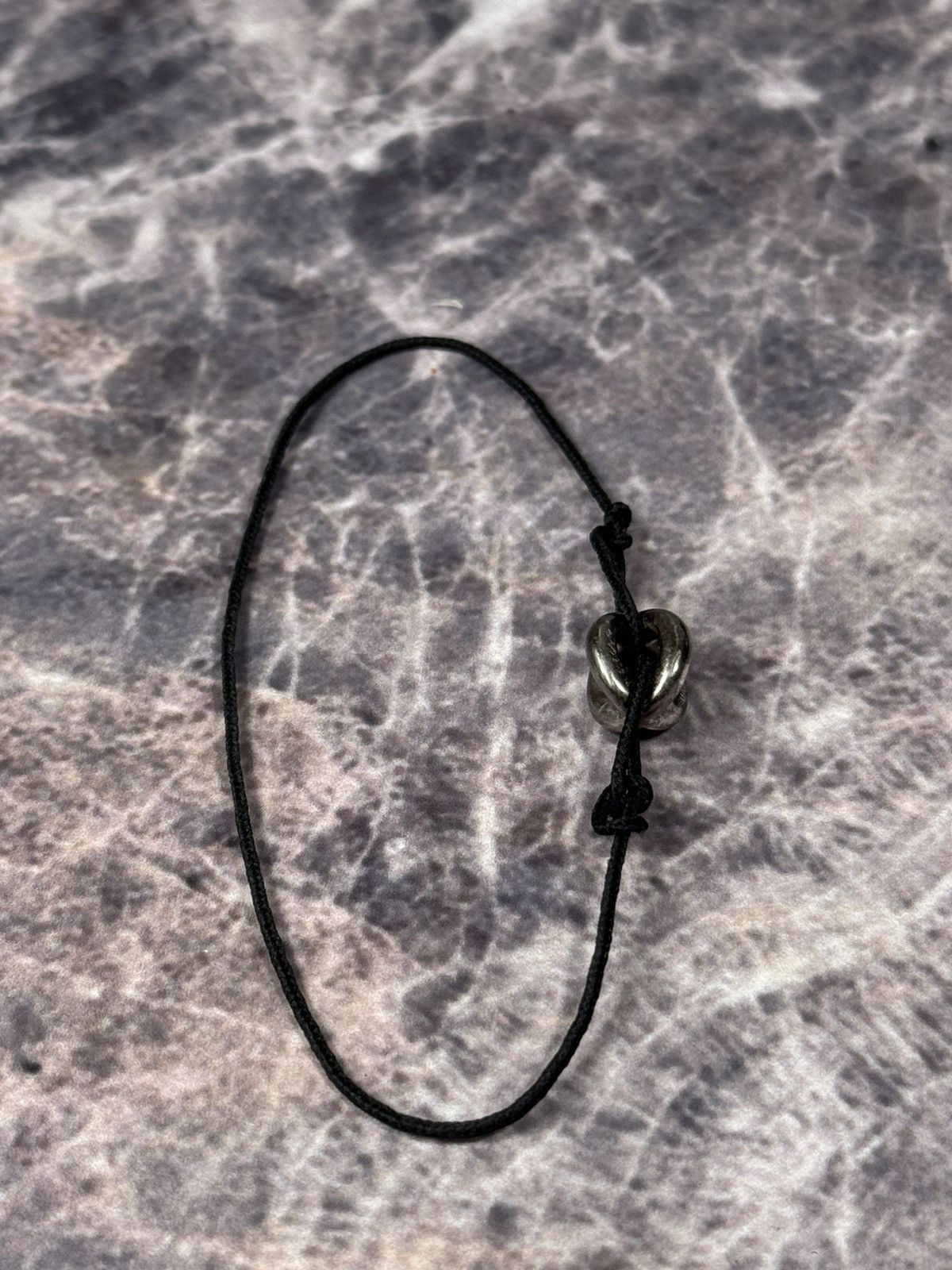 Le Gramme Le Gramme Bracelet Interlaced Cord Silver Black 3g Size ONE SIZE - 18 Thumbnail