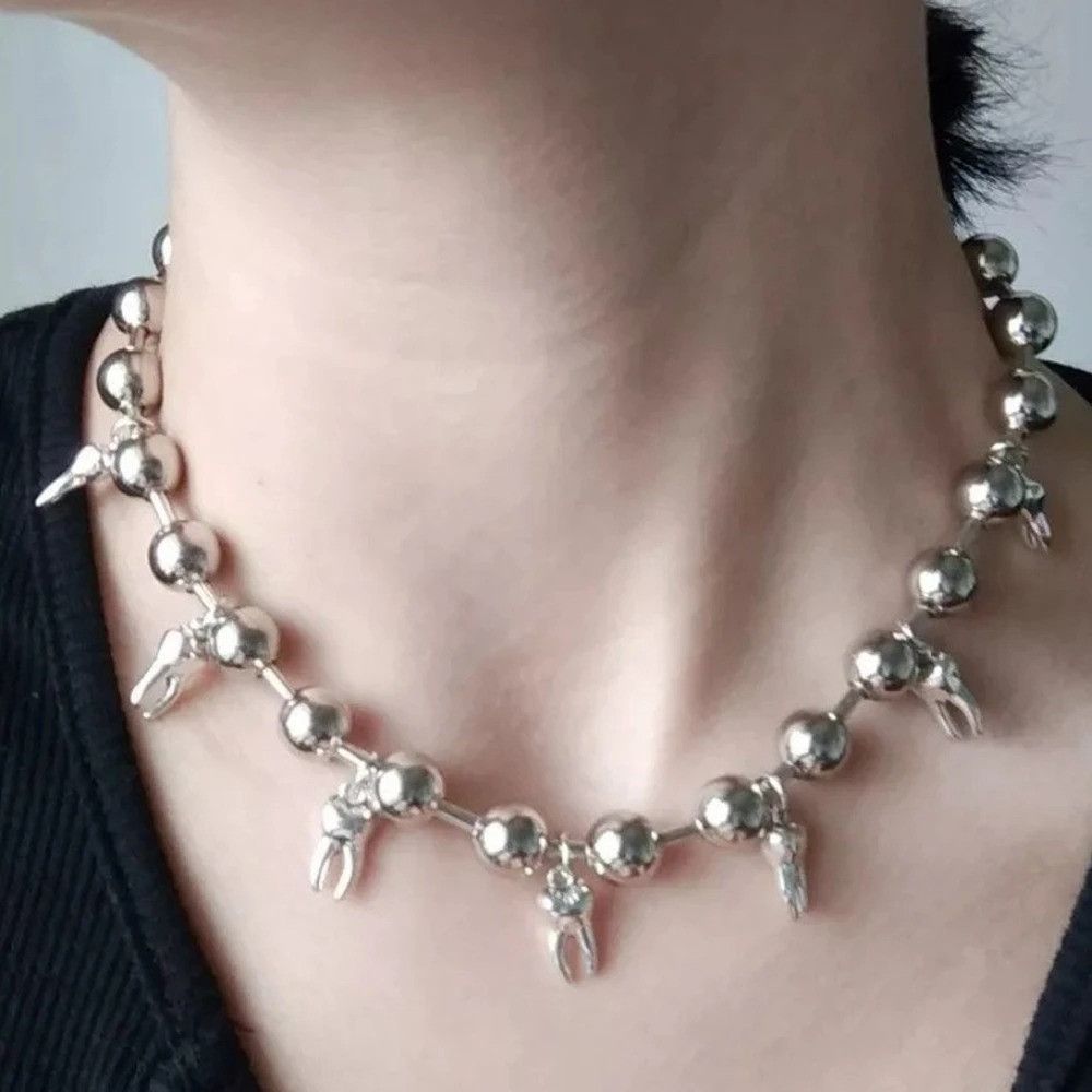 Vintage Y2K Teeth Necklace Size ONE SIZE - 3 Thumbnail