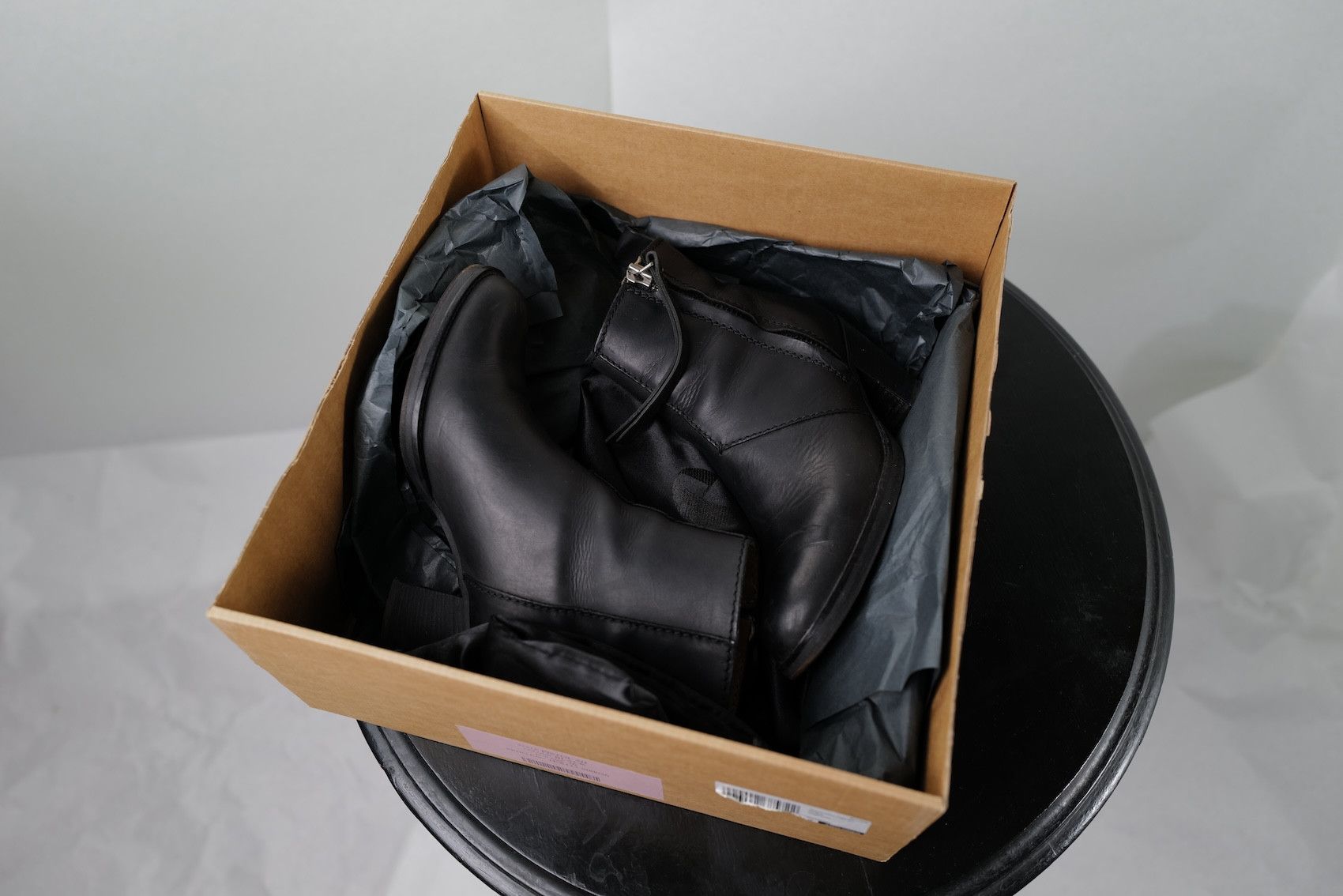 Acne Studios Acne Studios Black Leather Boots Size US 6 / IT 36 - 15 Thumbnail