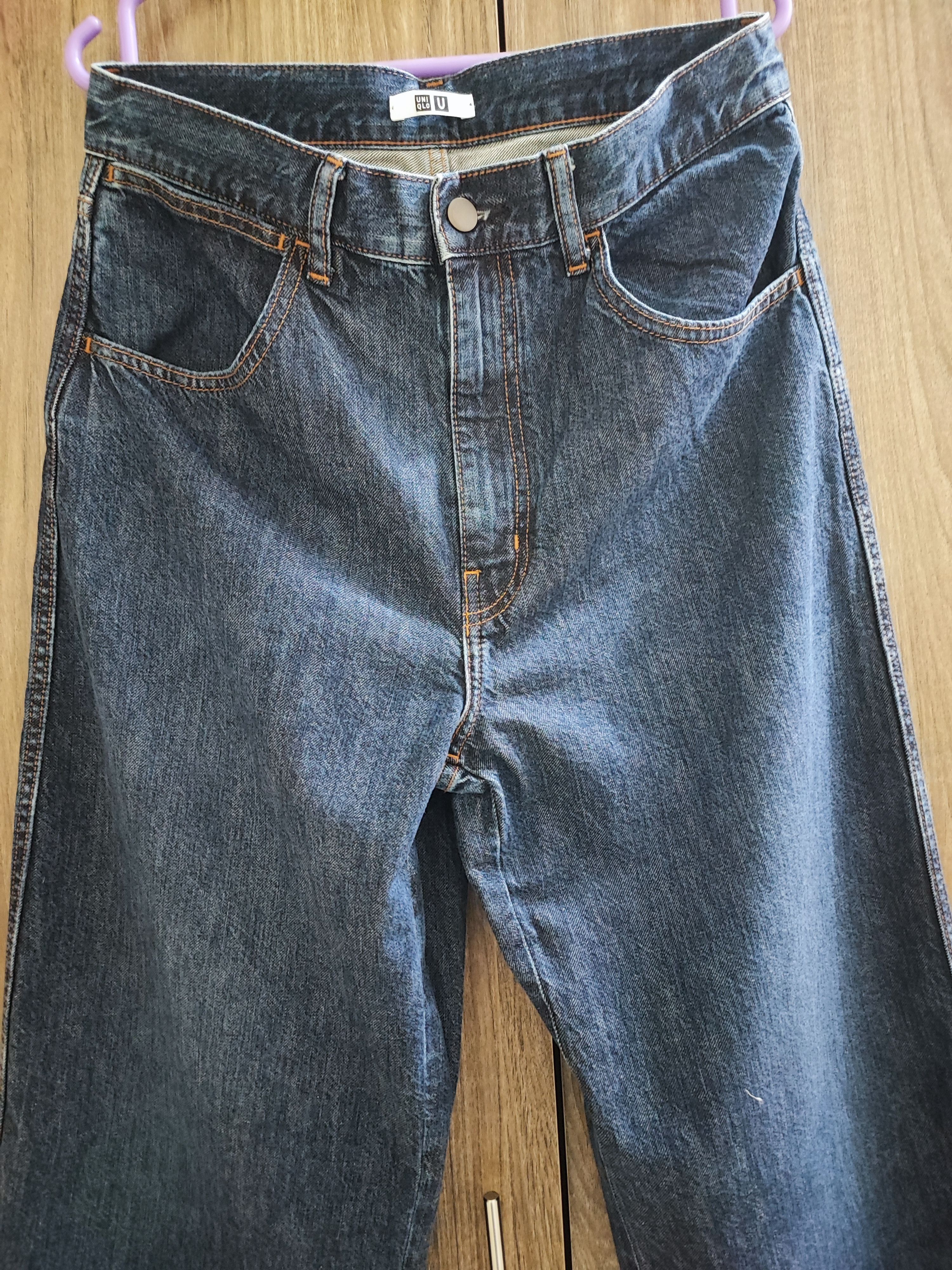 Christophe Lemaire Uniqlo Lemaire Baggy Wide Leg Denim Jeans Size US 32 / EU 48 - 5 Thumbnail