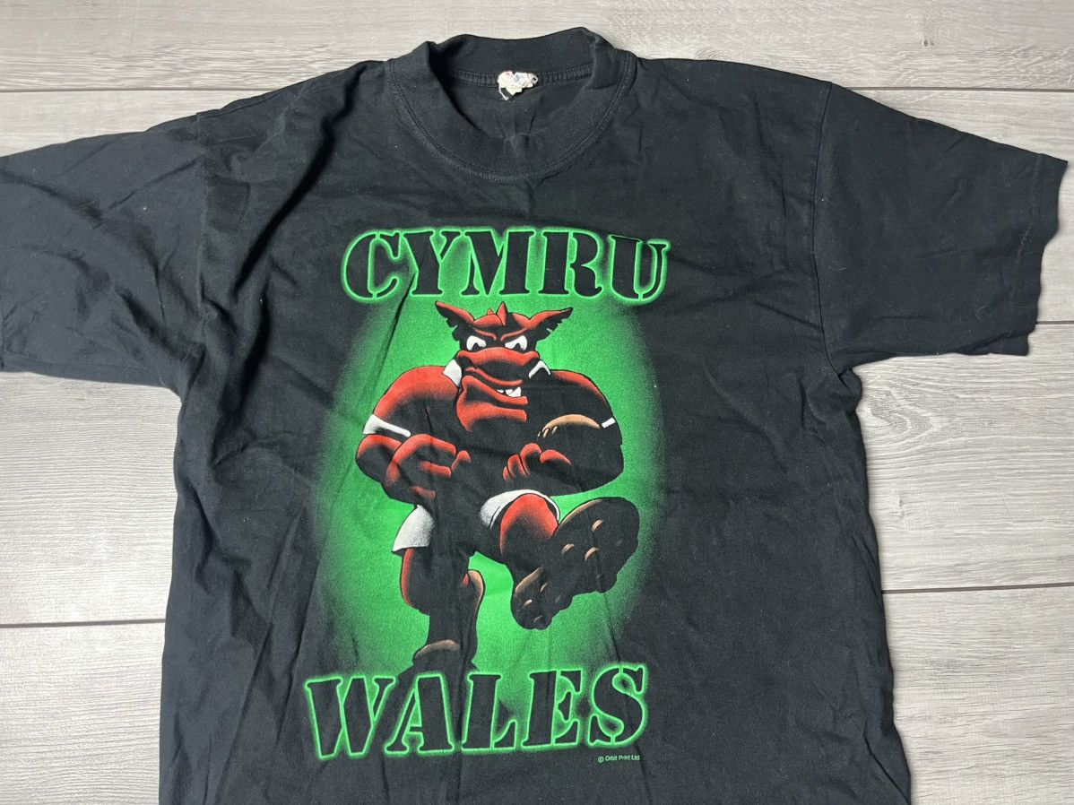 Other Vintage Wales Rugby Tshirt Cymru Wales size Medium Size US M / EU 48-50 / 2 - 3 Thumbnail