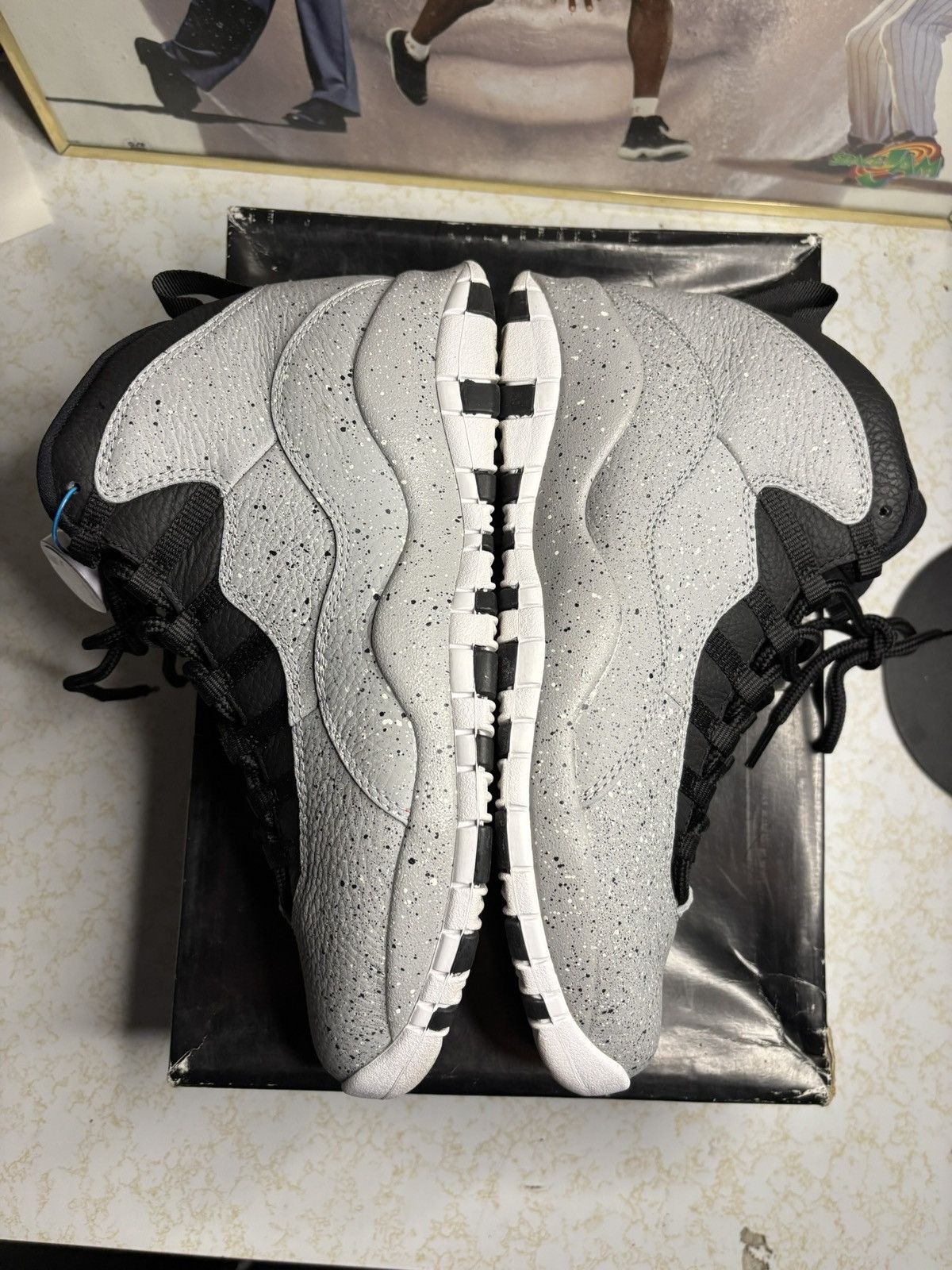 Jordan Brand Air Jordan 10 Retro grey Size US 10 / EU 43 - 4 Thumbnail