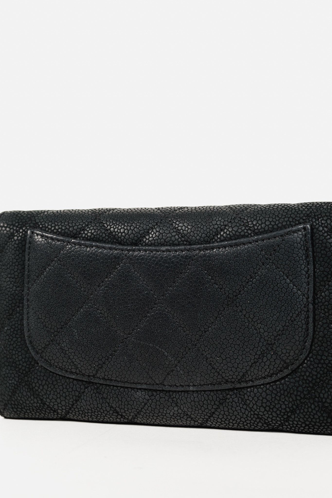 Chanel Chanel 13S Caviar Classic Quilted Flap Portefeuille Wallet Size ONE SIZE - 6 Thumbnail