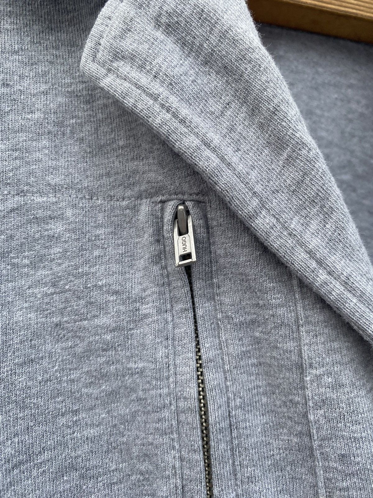 Hugo Boss × Vintage Vintage Hugo Boss Grey Jacket Women Size M / US 6-8 / IT 42-44 - 9 Thumbnail
