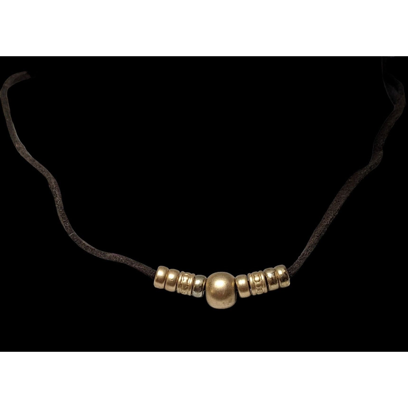 Other Icing Y2K Minimalist Gold Beaded Necklace Size ONE SIZE - 2 Thumbnail