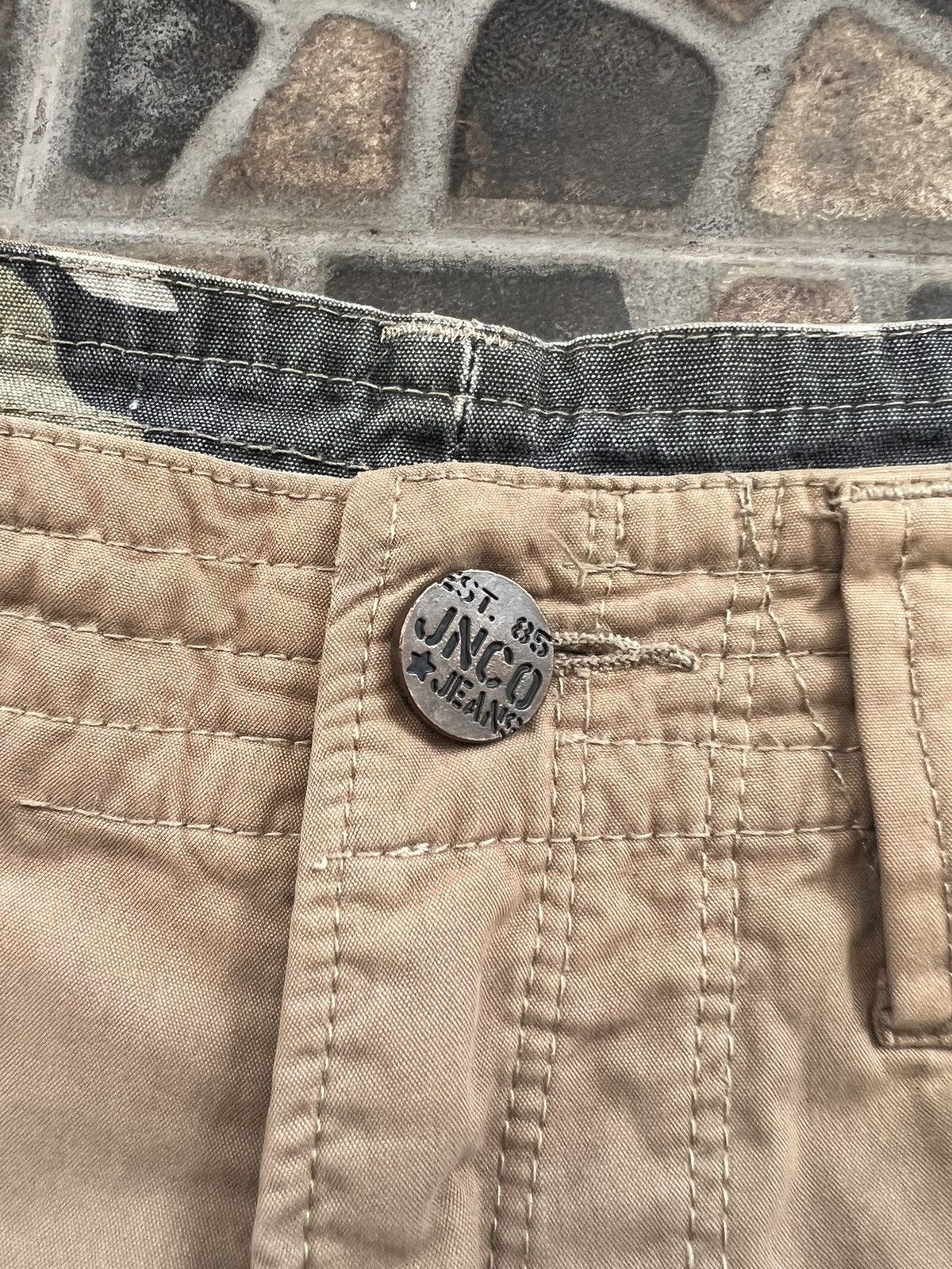 JNCO JNCO Jeans Men’s Vintage 90’s Army Pants in Khaki Size 30 Size US 30 / EU 46 - 10 Thumbnail