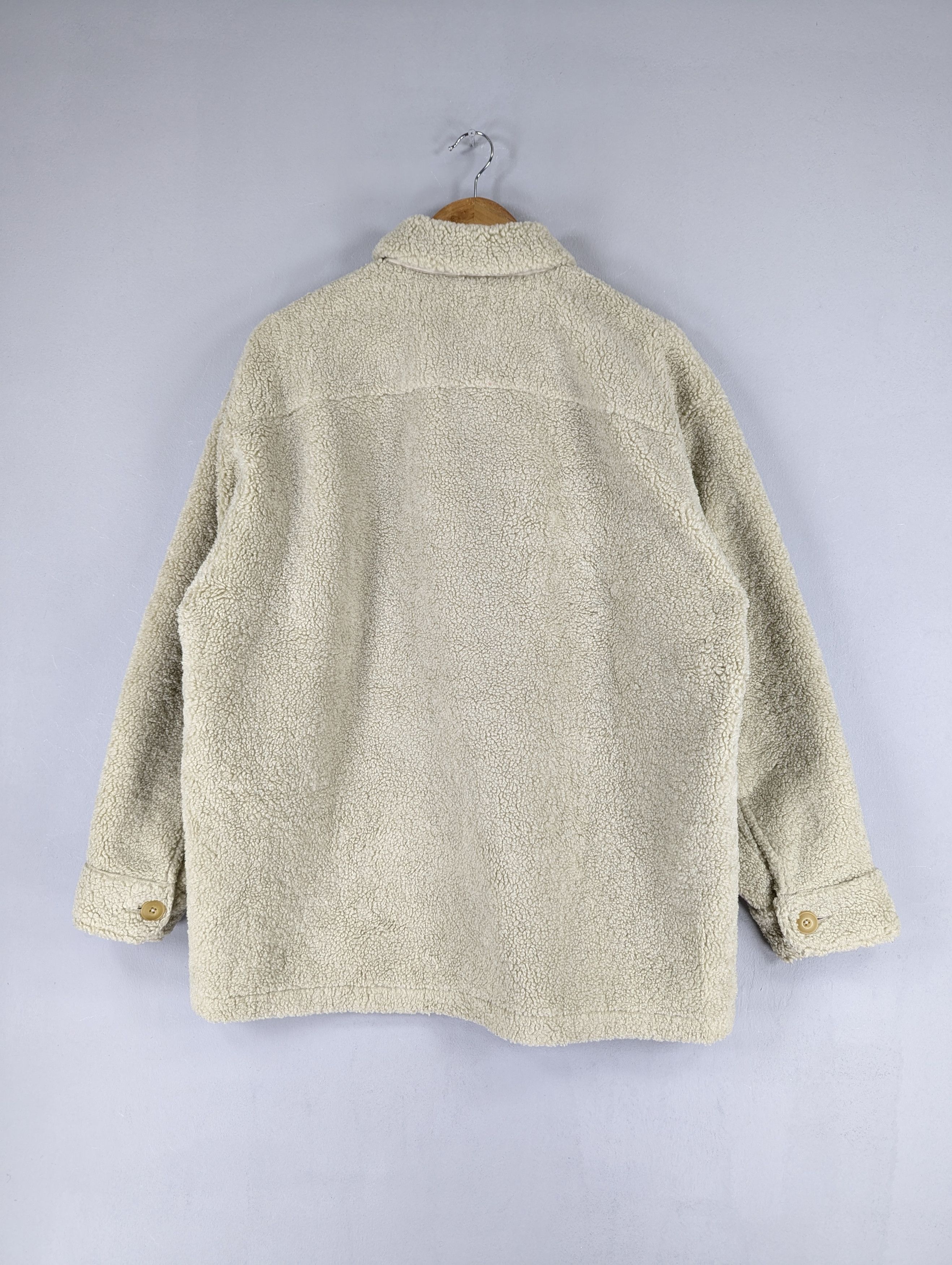 Christophe Lemaire Uniqlo X Christophe Lemaire Sherpa Button Ups Jacket Size US XL / EU 56 / 4 - 12 Thumbnail