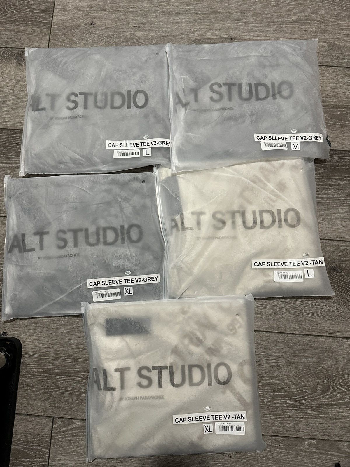 Saalt Studio Saalt Studio Cap Sleeve Tee V2 Grey XL Size US XL / EU 56 / 4 - 3 Thumbnail