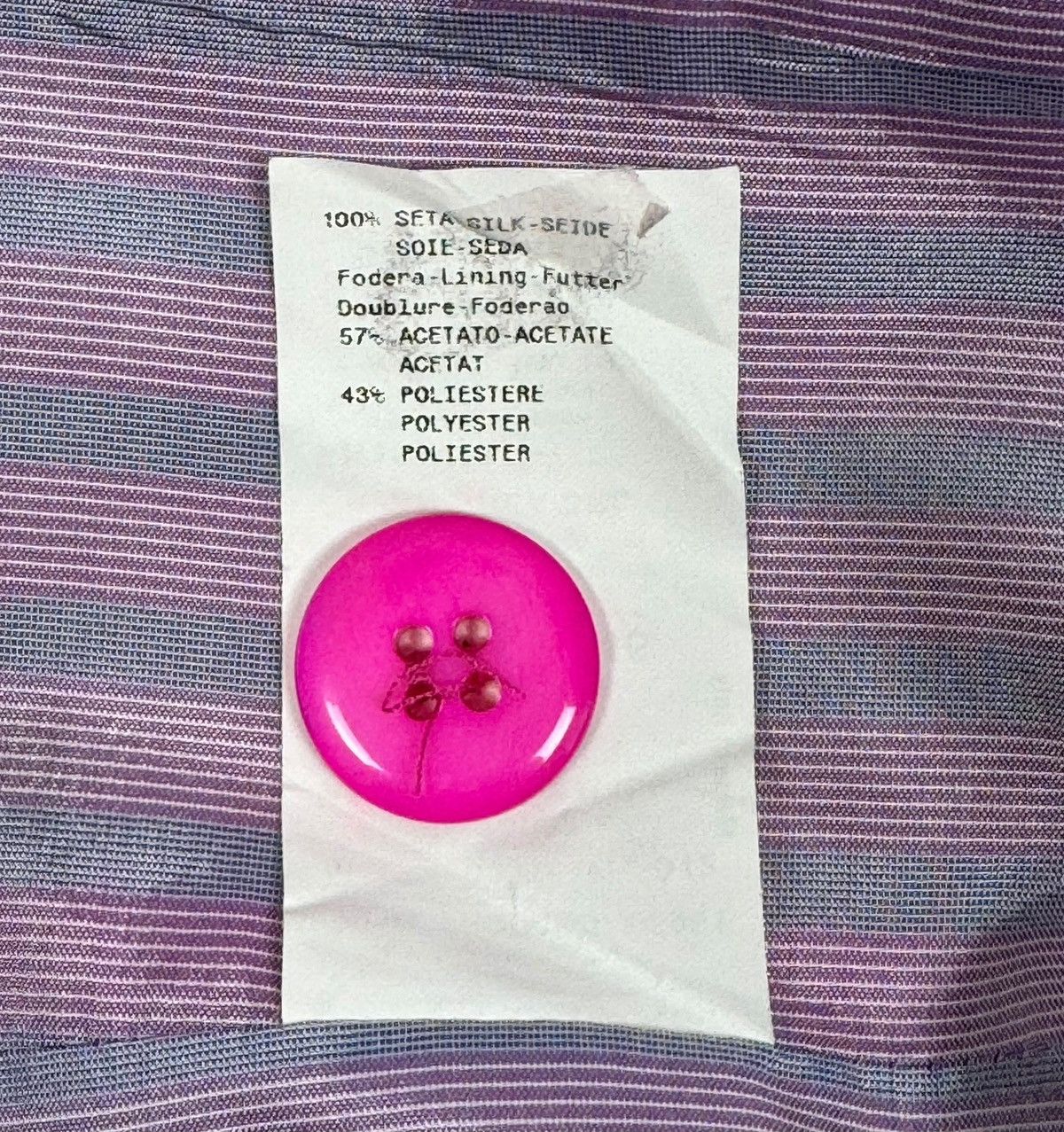 Armani Collezioni Armani Collezioni Silk Pink Blazer size IT46 Size L / US 10 / IT 46 - 15 Thumbnail