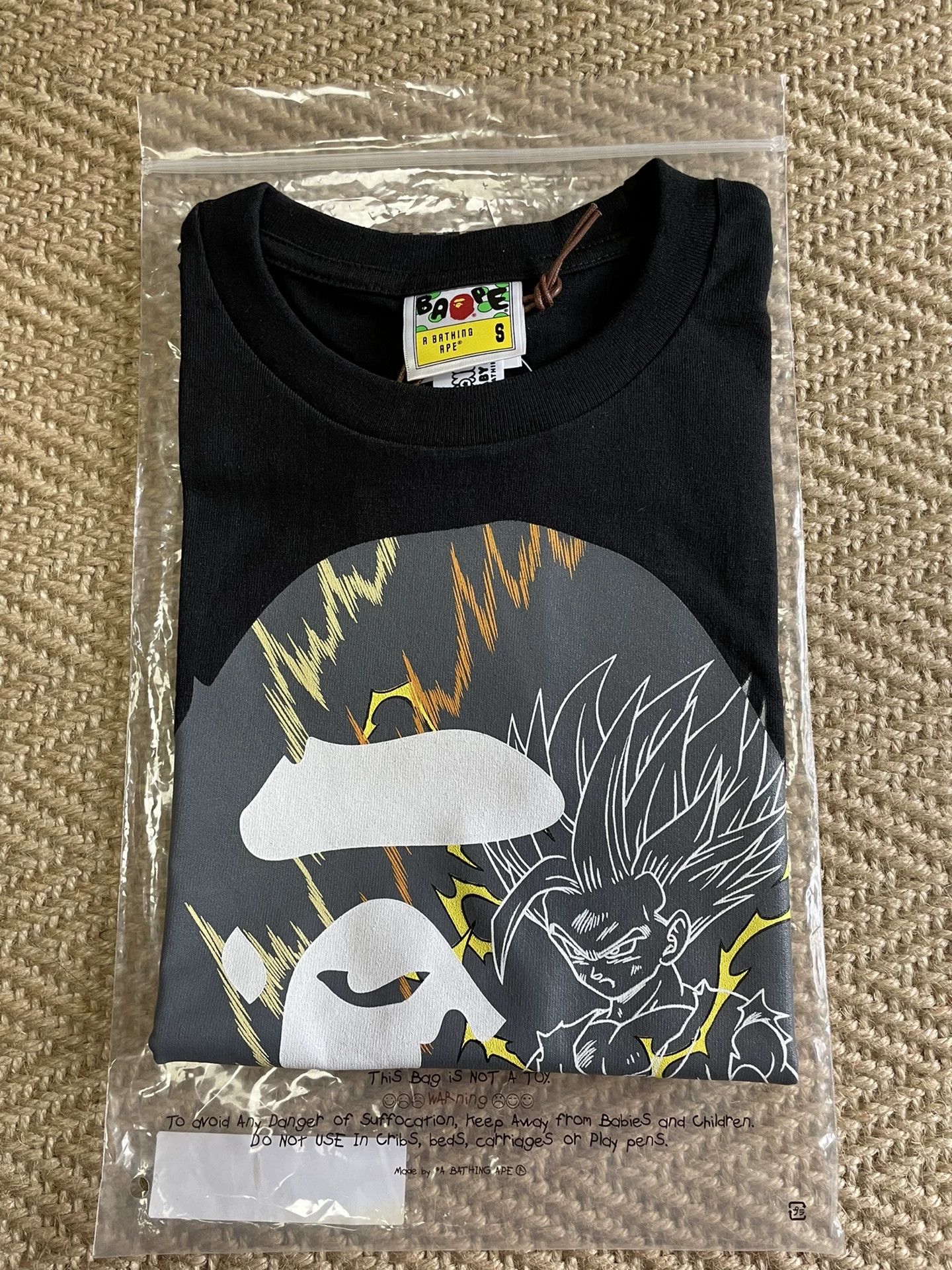 Bape BAPE x DRAGON BALL Z Short Sleeve Tee S New Rare Size US S / EU 44-46 / 1 - 1 Thumbnail