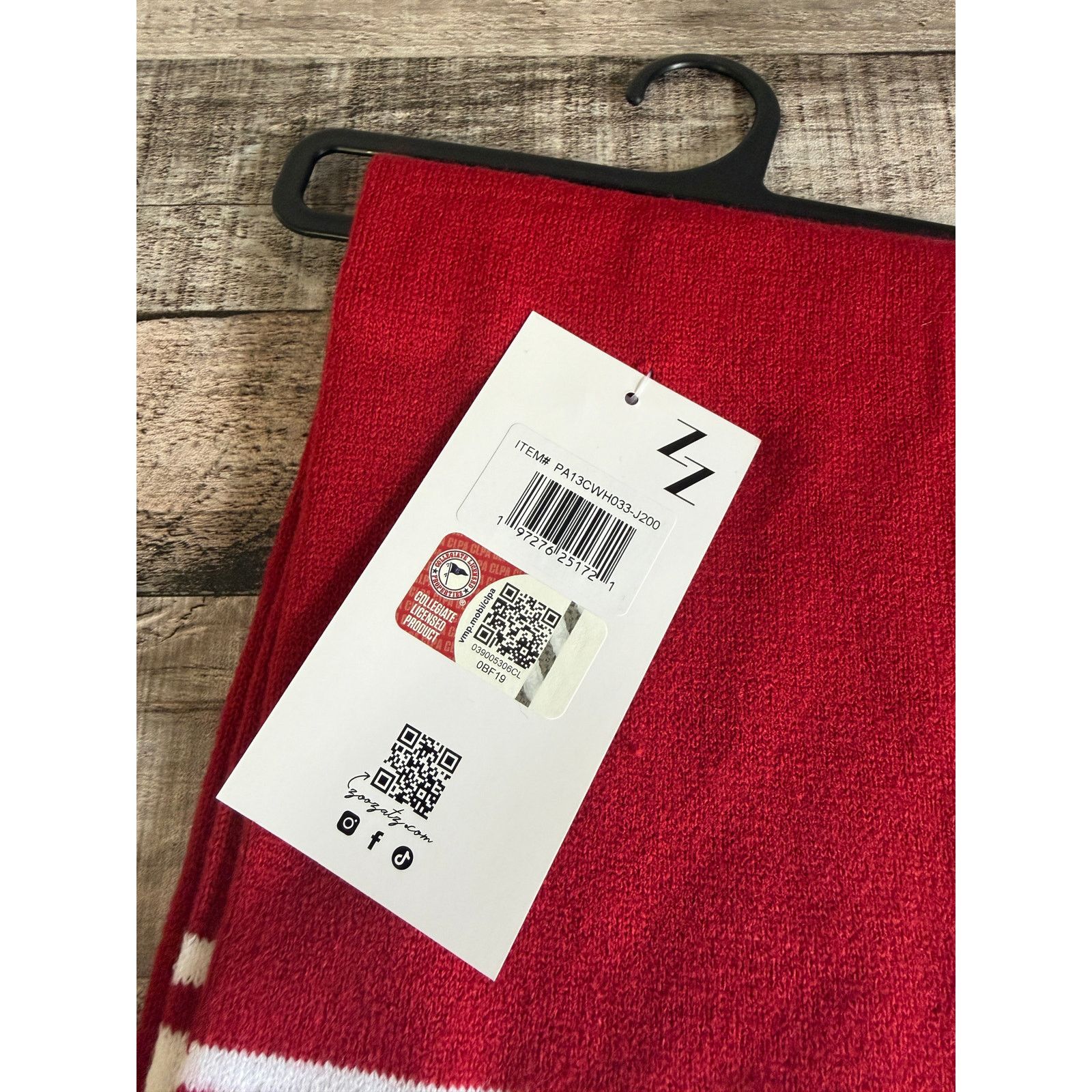 Other NWT Indiana University Hoosiers Scarf Size ONE SIZE - 4 Thumbnail