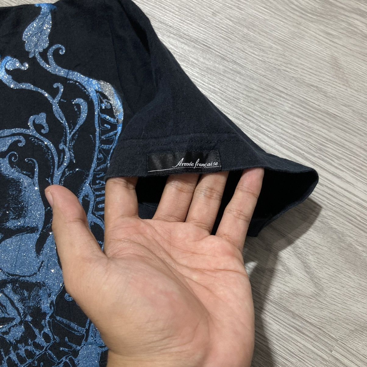 20471120 2000s Armee Skull Ghost Punk Logo Tee Gothic Grunge Style Size US M / EU 48-50 / 2 - 12 Thumbnail