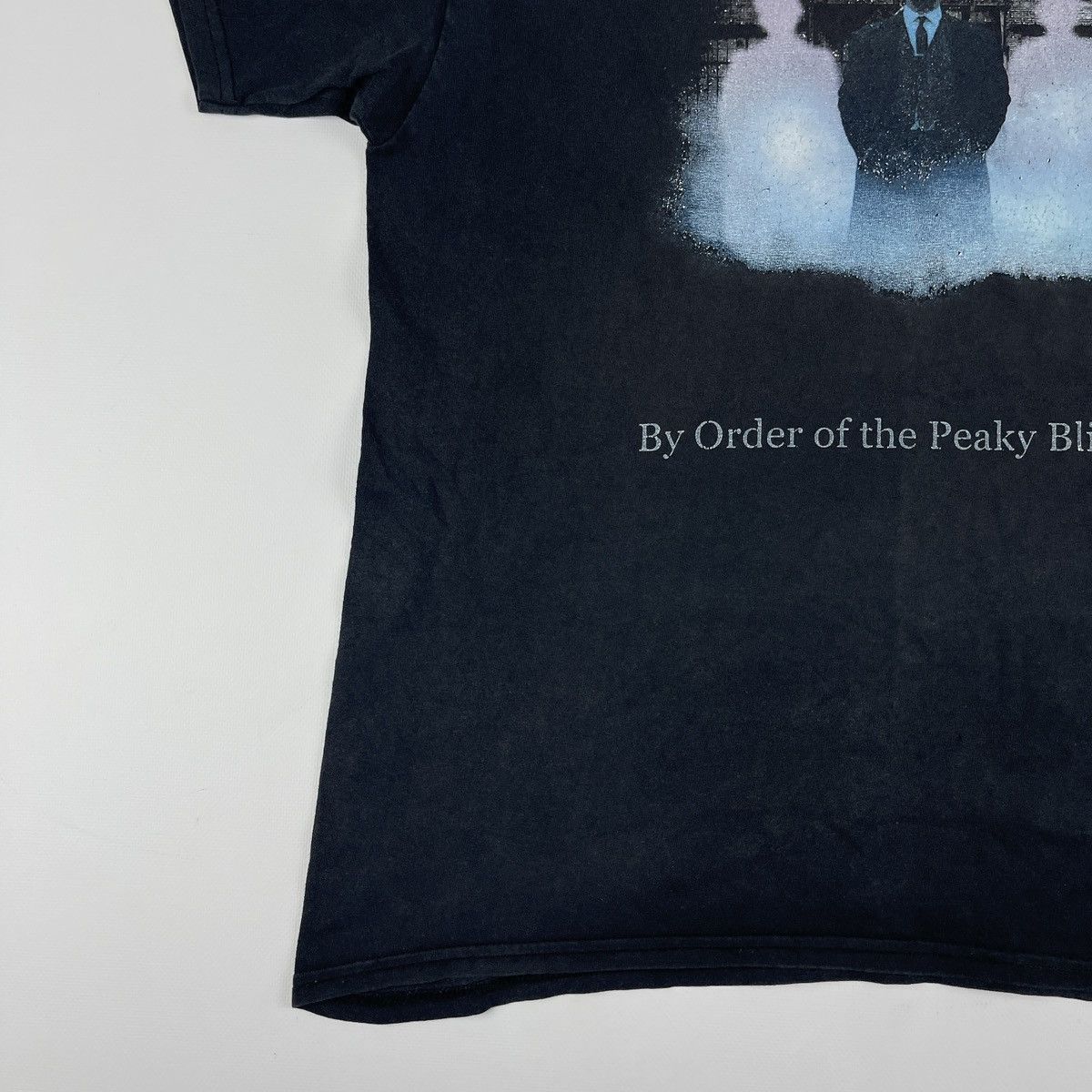 Vintage Peaky Blinders Faded Black Box Fit T shirt Size US L / EU 52-54 / 3 - 6 Thumbnail