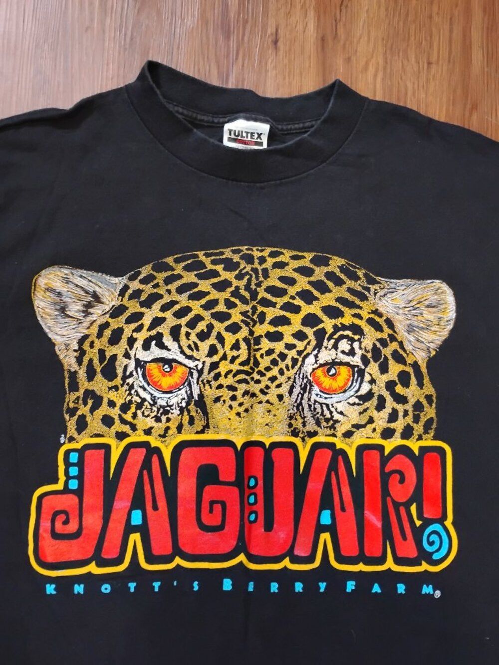 Tultex Vintage Jaguar Knott's Berry Farm T-Shirt Size US XL / EU 56 / 4 - 1 Thumbnail