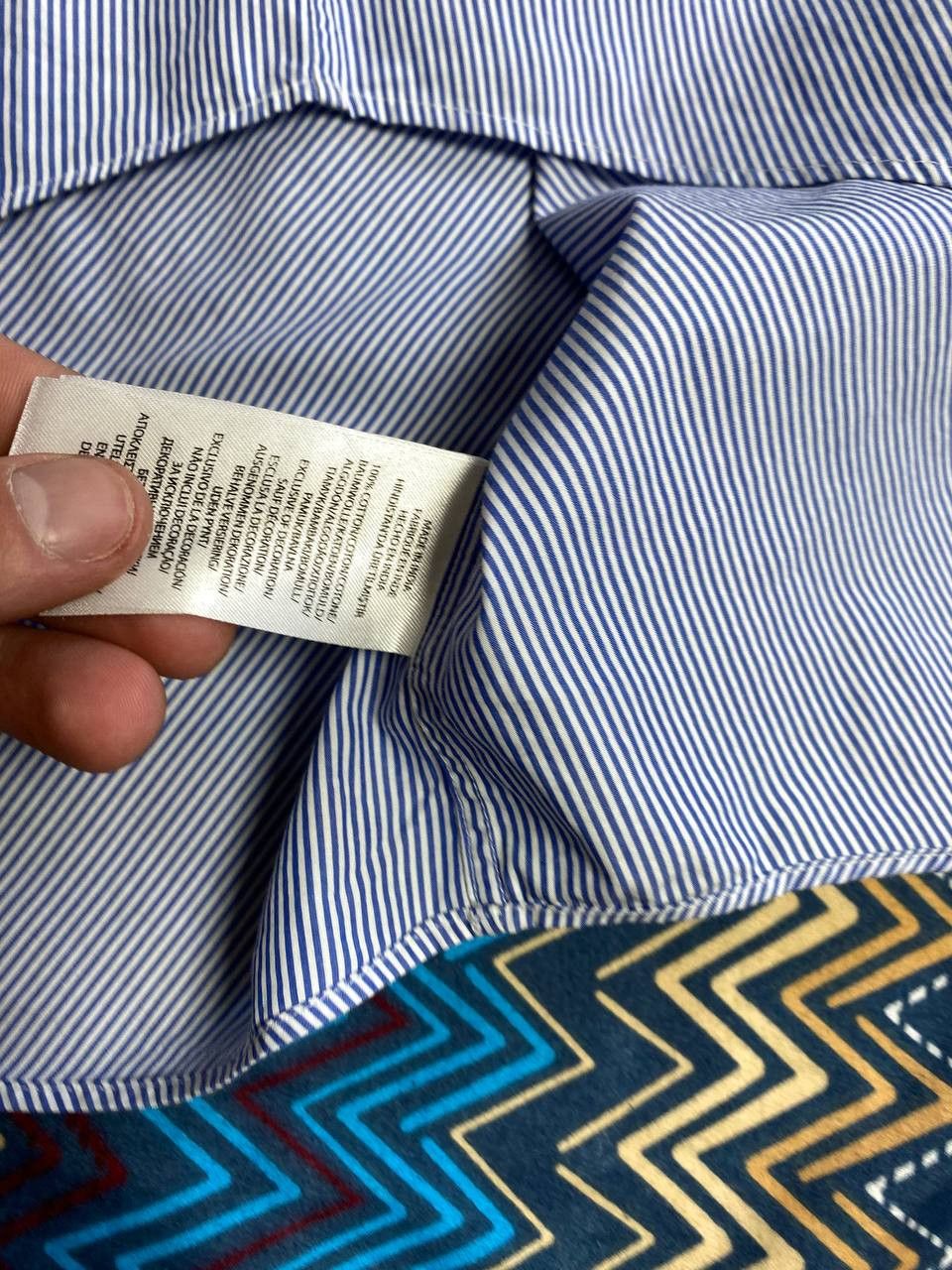 Polo Ralph Lauren × RRL Ralph Lauren Vintage Shirt Button Up Mini Logo Striped 90s Size US S / EU 44-46 / 1 - 3 Thumbnail