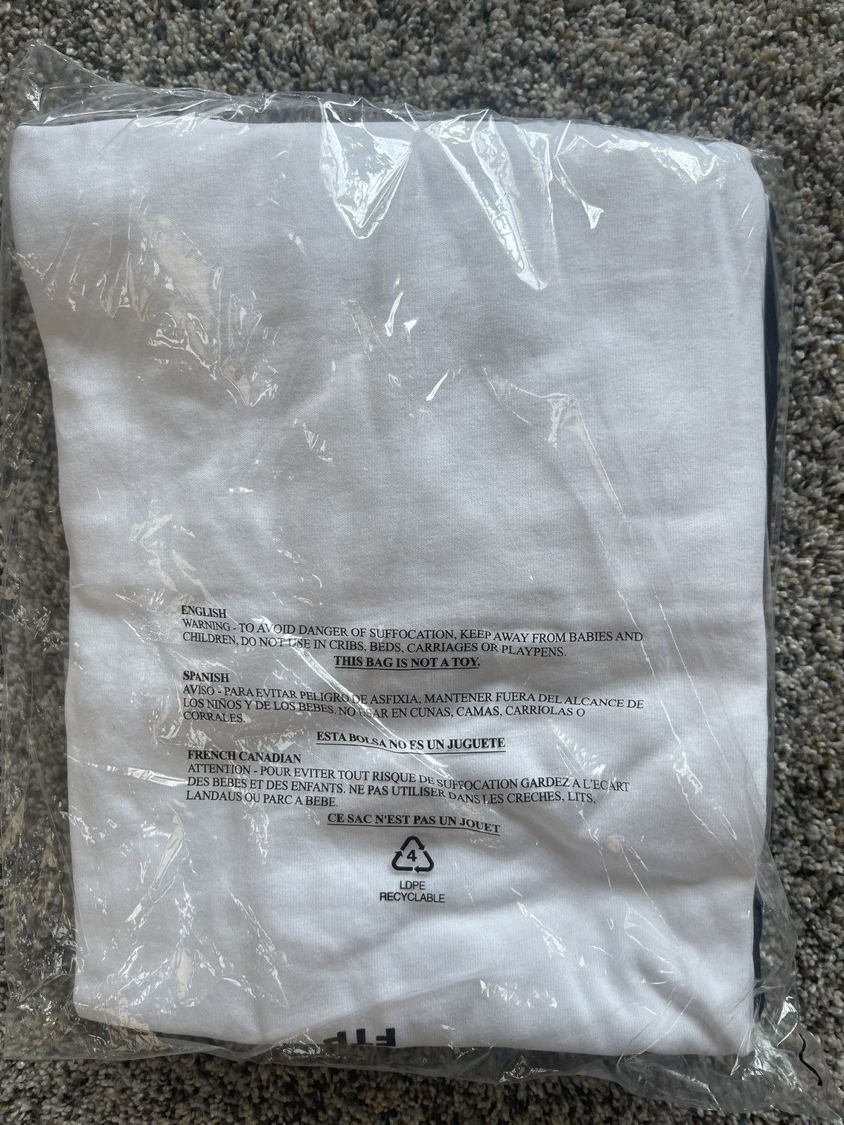 Fuck The Population FTP Logo Black T Shirt Size Large w/free USPS t shirt Size US L / EU 52-54 / 3 - 3 Thumbnail