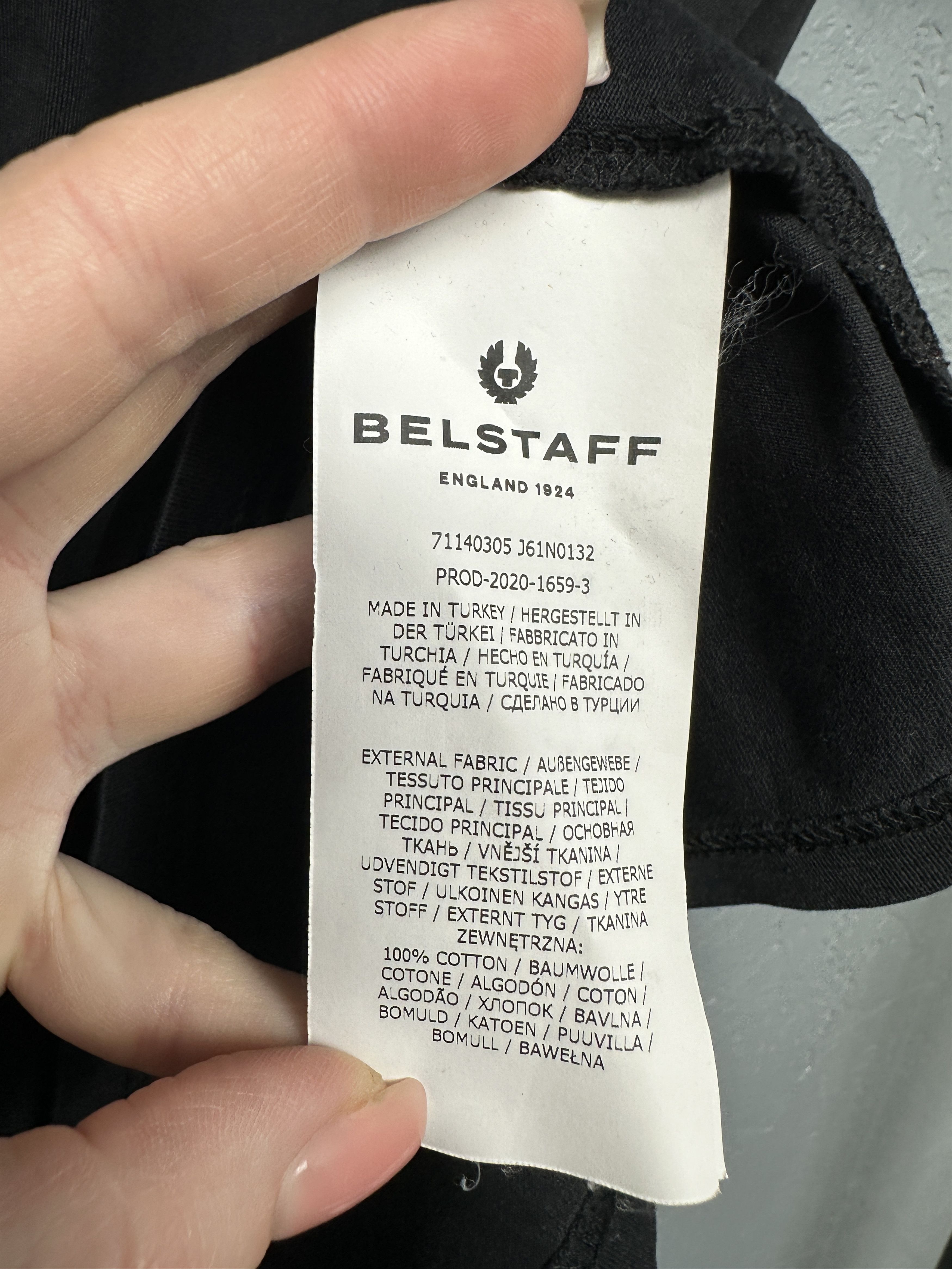 Belstaff Belstaff Mens Crew Neck T-Shirt Size US M / EU 48-50 / 2 - 5 Thumbnail
