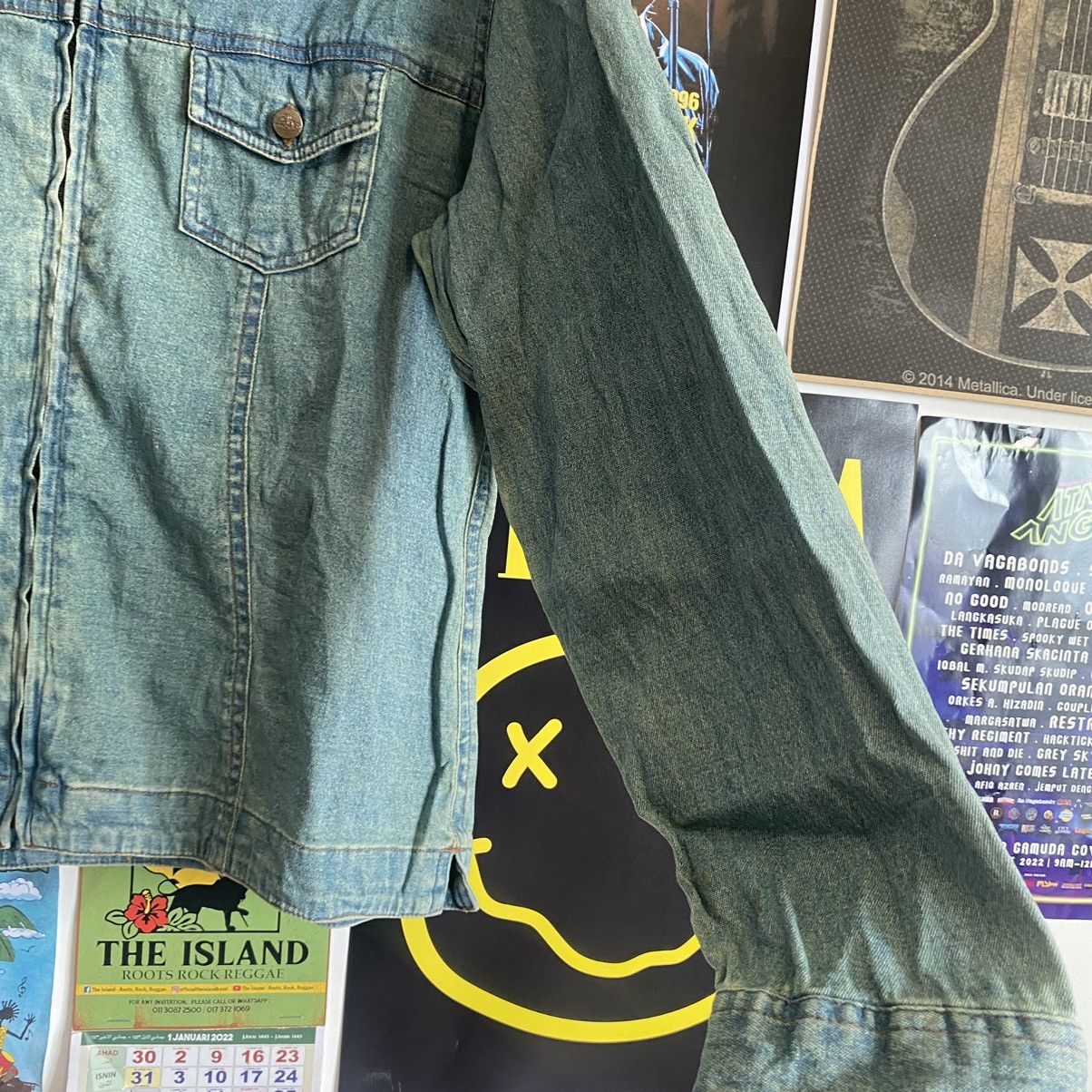 Vintage Vintage PH Classic Japanese Zipped Up Denim Jacket Size L / US 10 / IT 46 - 7 Thumbnail