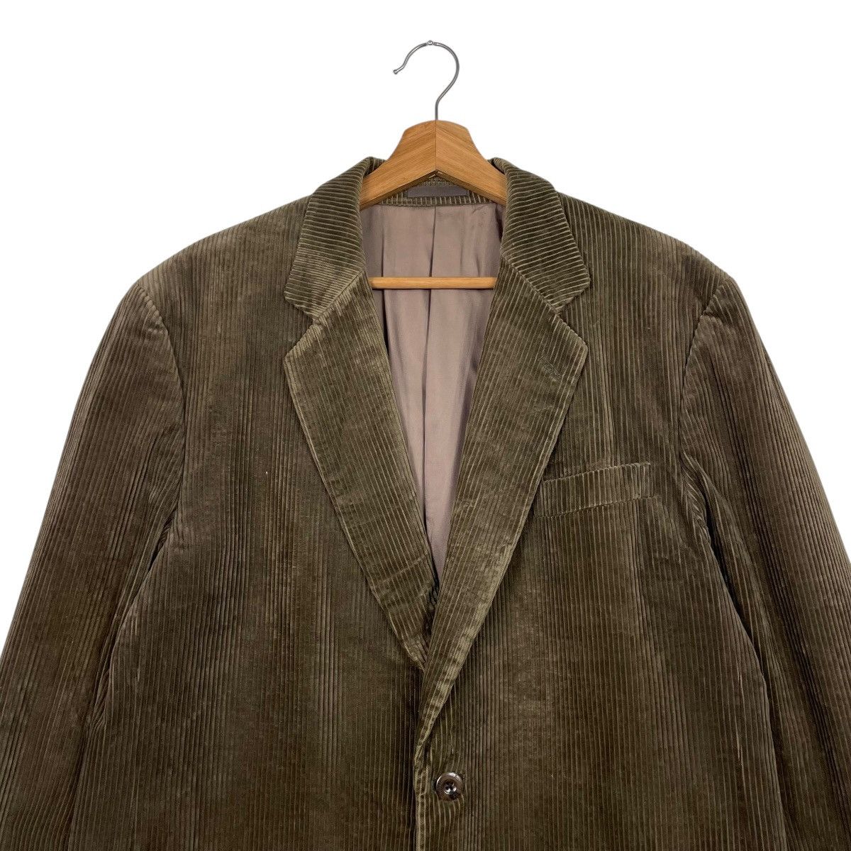 Burberry Brown Vtg Burberrys Corduroy Jacket Size US L / EU 52-54 / 3 - 2 Thumbnail