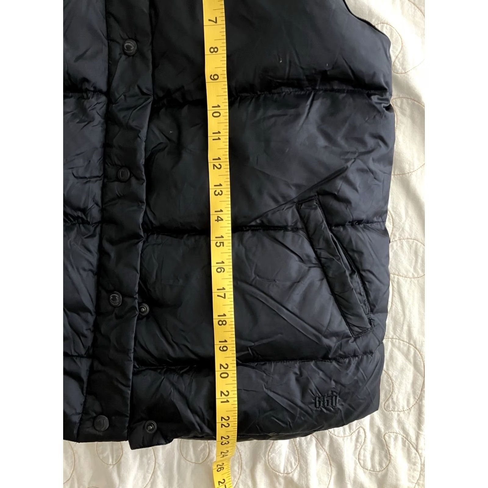 Vintage Cabela's Vest Womens Medium Black Premier Northern Goose Down Outerwear Puffer Vest with Pockets Size M / US 6-8 / IT 42-44 - 4 Thumbnail