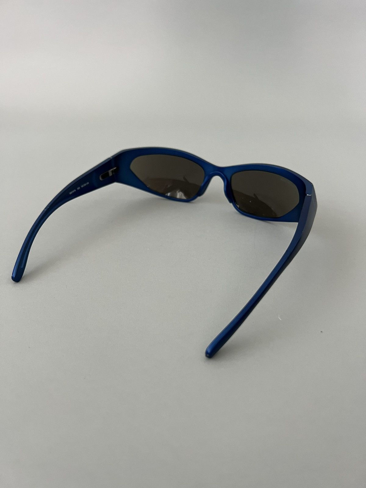 Balenciaga Balenciaga - Metal Rectangle Sunglasses Size ONE SIZE - 8 Thumbnail