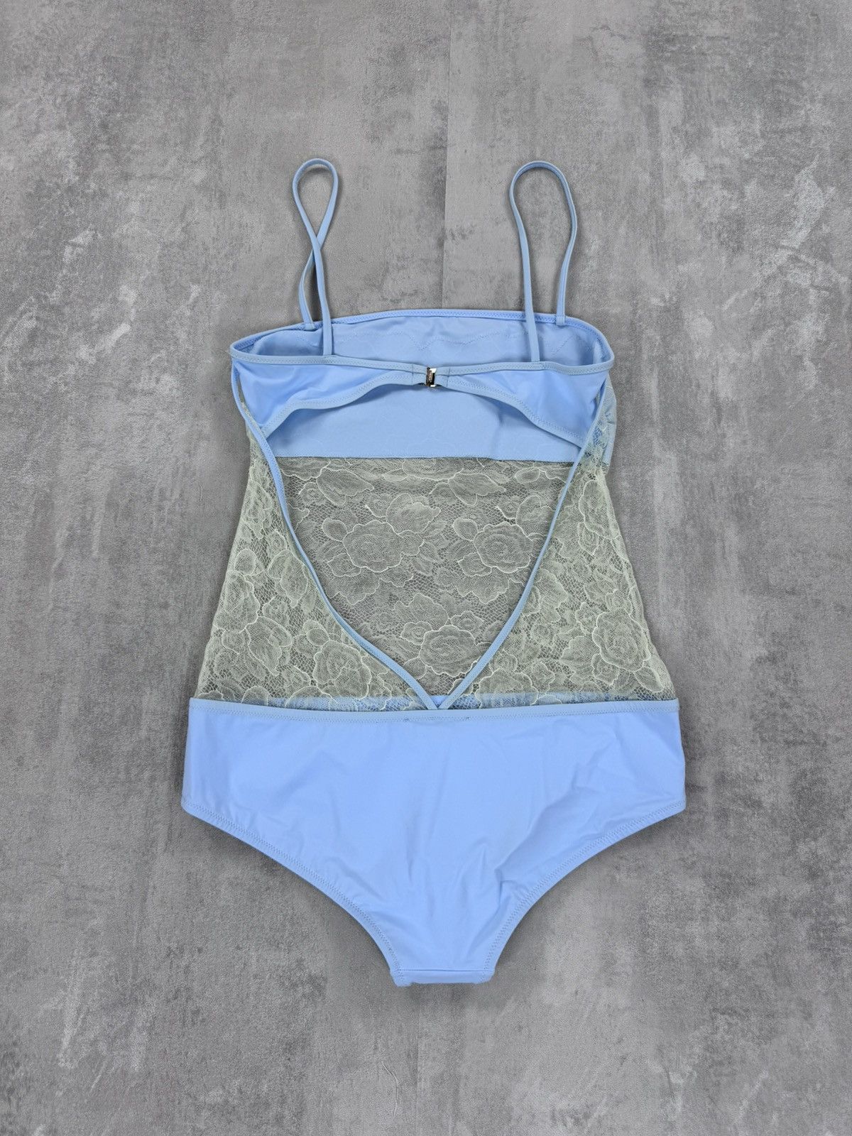 Chanel chanel 1 piece swimsuit Lace Full Swim Suit Rare Limited Size 27" / US 4 / IT 40 - 5 Thumbnail
