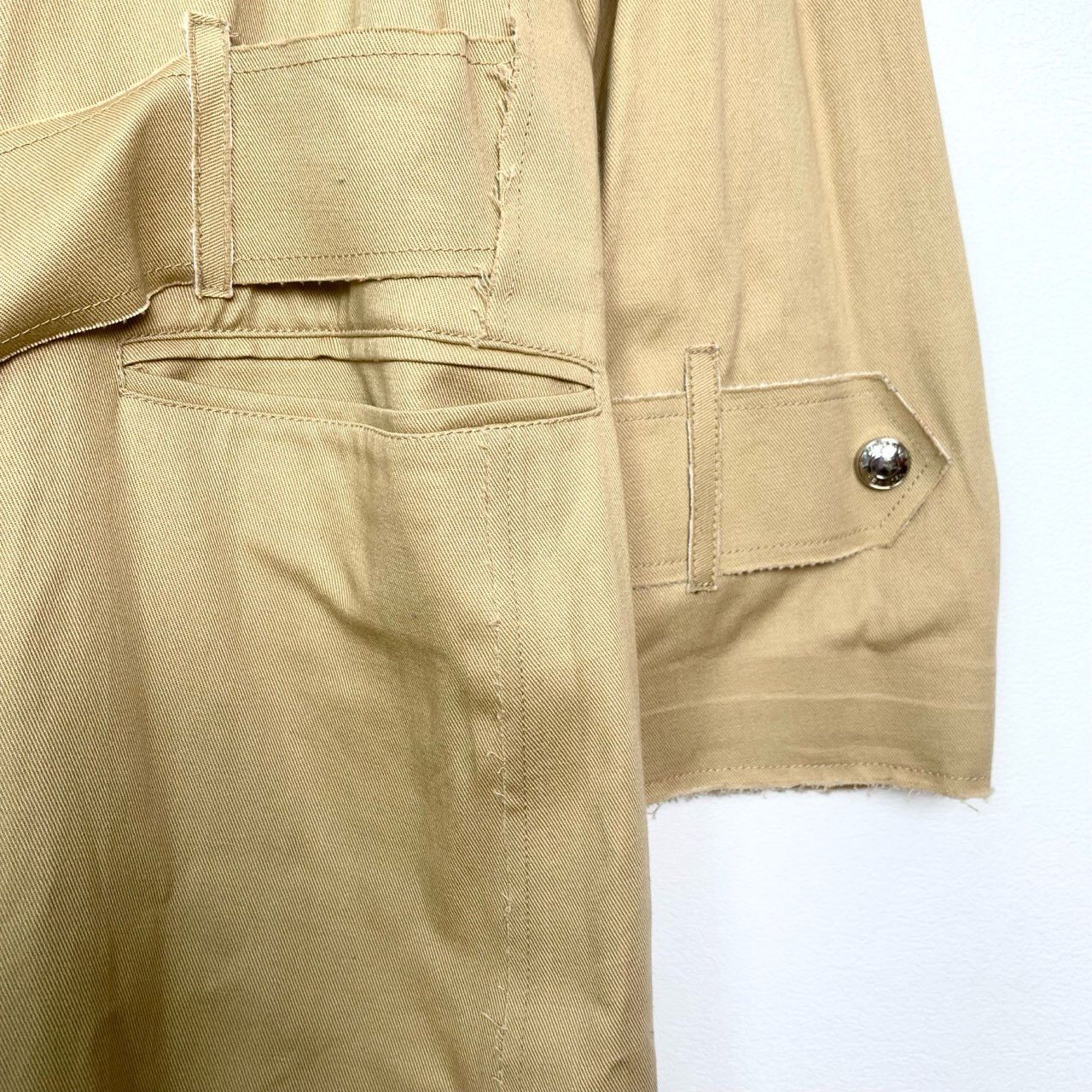 Thom Browne Thom Browne Women's Notched Double-Breasted Belted Coat Size M / US 6-8 / IT 42-44 - 4 Thumbnail