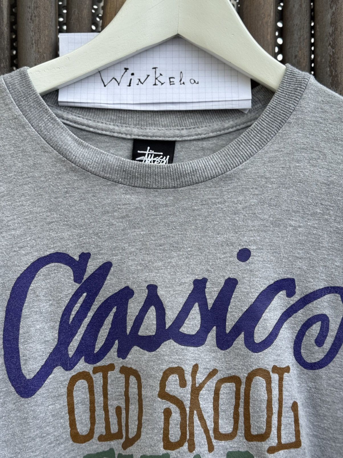 Stussy Stussy gray long sleeve made in Mexico Size US M / EU 48-50 / 2 - 6 Thumbnail