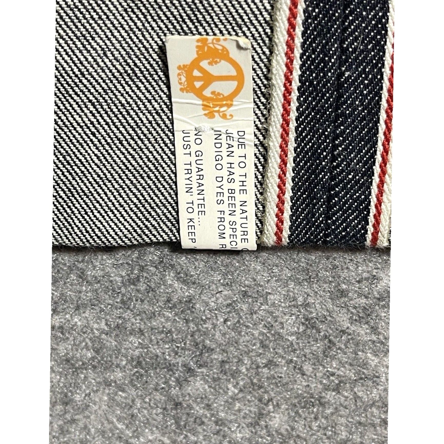 CO VINTAGE Indigo Red Denim Co Jeans Sz 38X31 Baggy Skater Hip Hop Streetwear Y2K Size US 38 / EU 54 - 4 Thumbnail