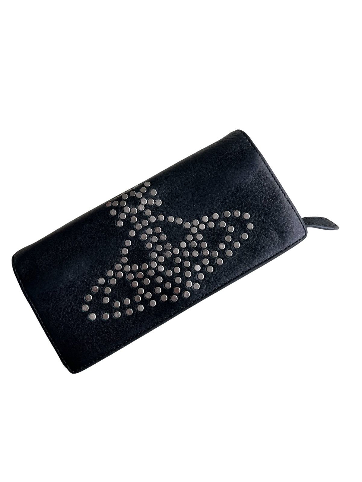 Vivienne Westwood Vivienne Westwood London ™️ Orb Logo Leather Long Wallets Size ONE SIZE - 1 Thumbnail