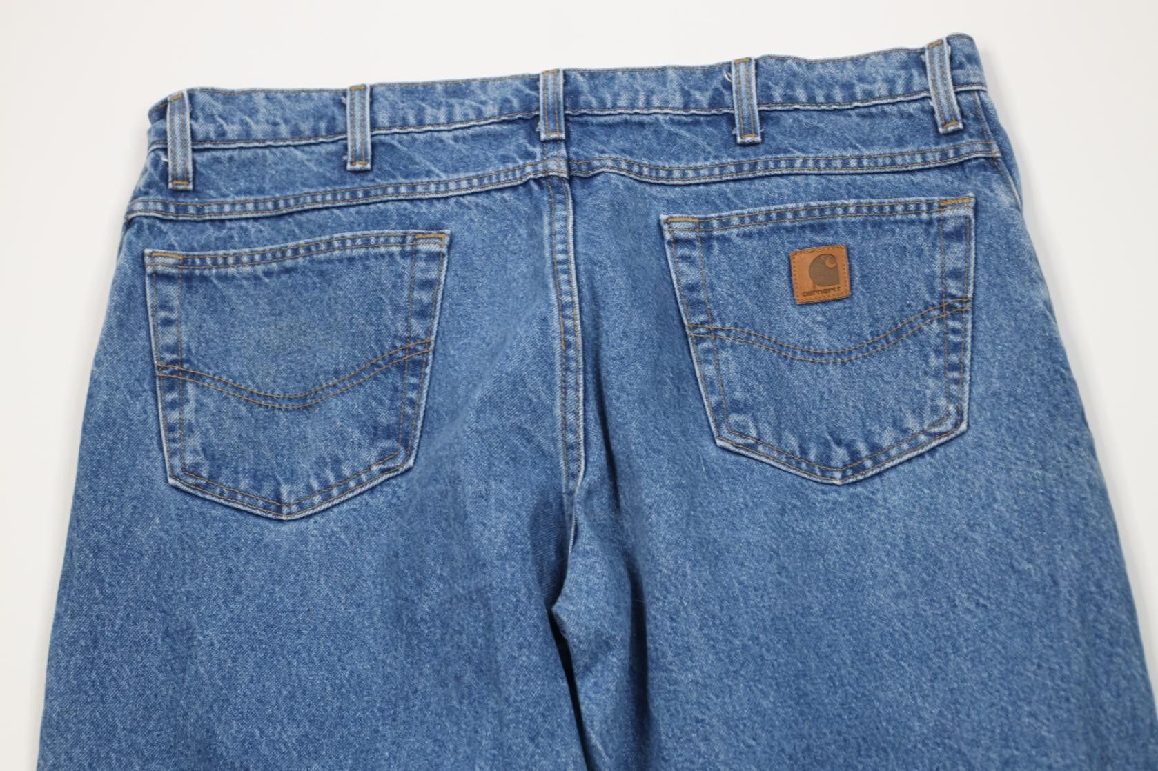 Carhartt Vintage Y2K 2000 Carhartt Relaxed Fit Denim Jeans Blue USA Size US 40 / EU 56 - 10 Thumbnail