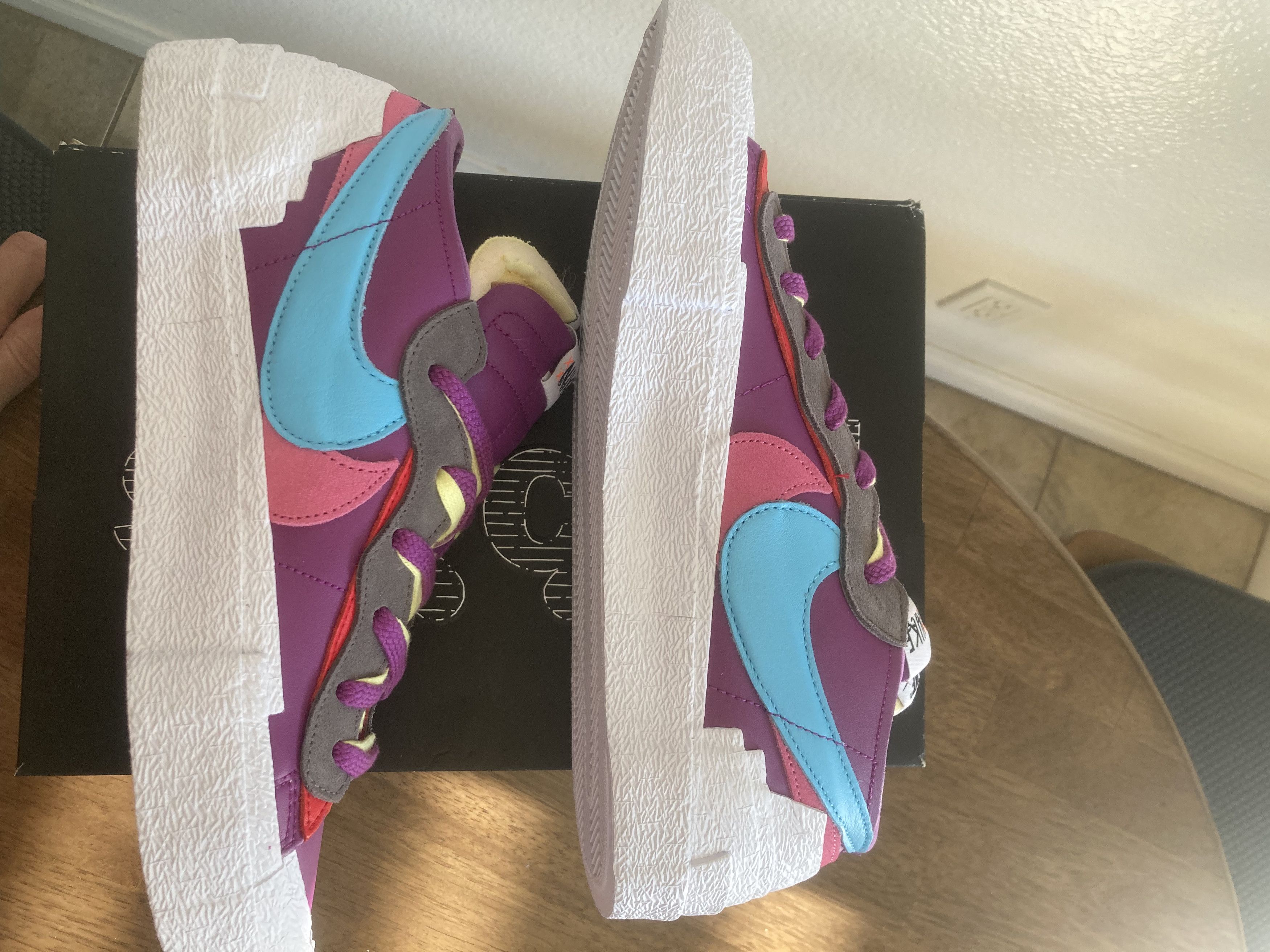Kaws × Nike × Sacai Nike Blazer Low sacai KAWS Purple Dusk Size US 11 / EU 44 - 9 Thumbnail