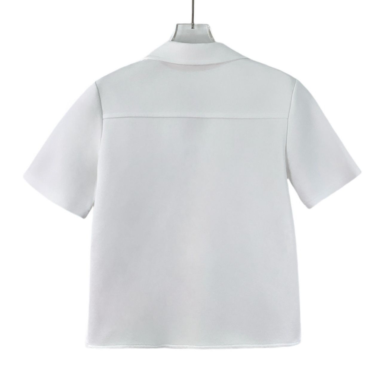 Celine Celine 2023 White Arc De Triomphe Embroidered Cotton Lapel S Size XS / US 0-2 / IT 36-38 - 8 Thumbnail