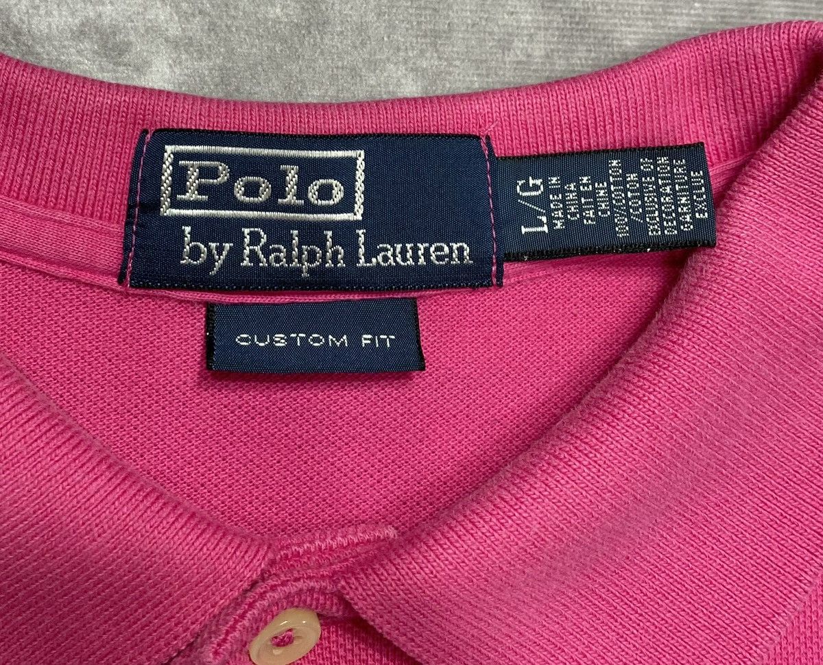 Polo Ralph Lauren Vintage Polo Ralph Lauren Classic Polo Pink Size US L / EU 52-54 / 3 - 3 Thumbnail