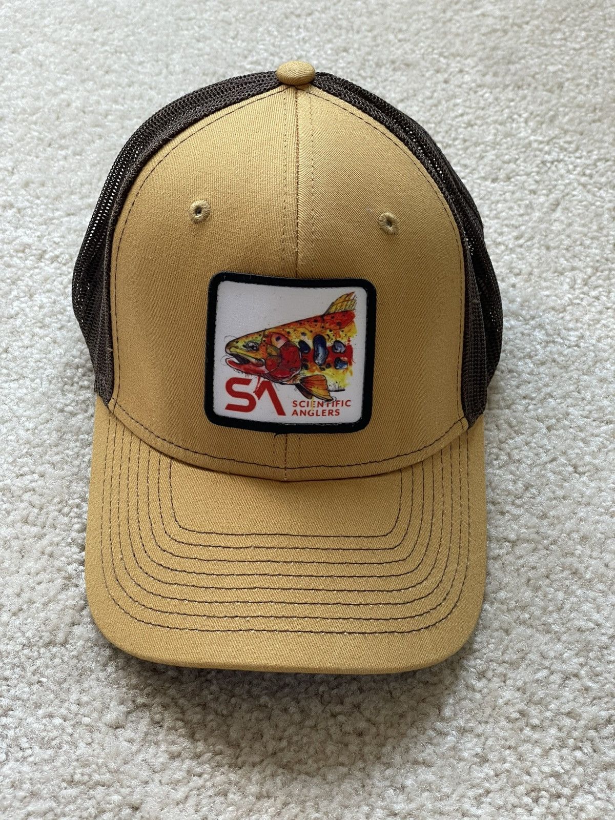 Bass Pro Shops Scientific Anglers Trucker Hat Size ONE SIZE - 1 Thumbnail