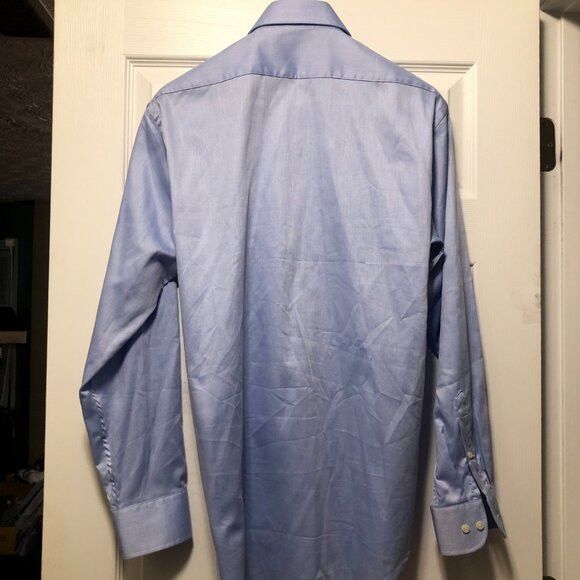 Saks Fifth Avenue Saks fifth avenue men's cotton dress shirt size: 16/34-35 Size US L / EU 52-54 / 3 - 4 Thumbnail