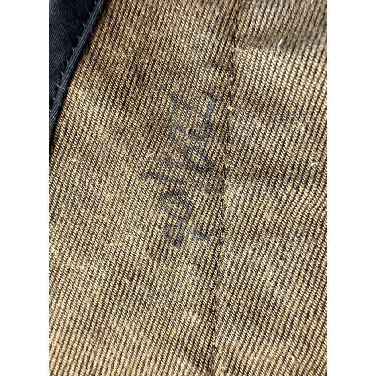 Denime Otto Kern Kashira Black/Brown Button Denim Jacket Women M Jacket Brown Denim Mens? Women? (Keep: Women M) Size M / US 6-8 / IT 42-44 - 4 Thumbnail