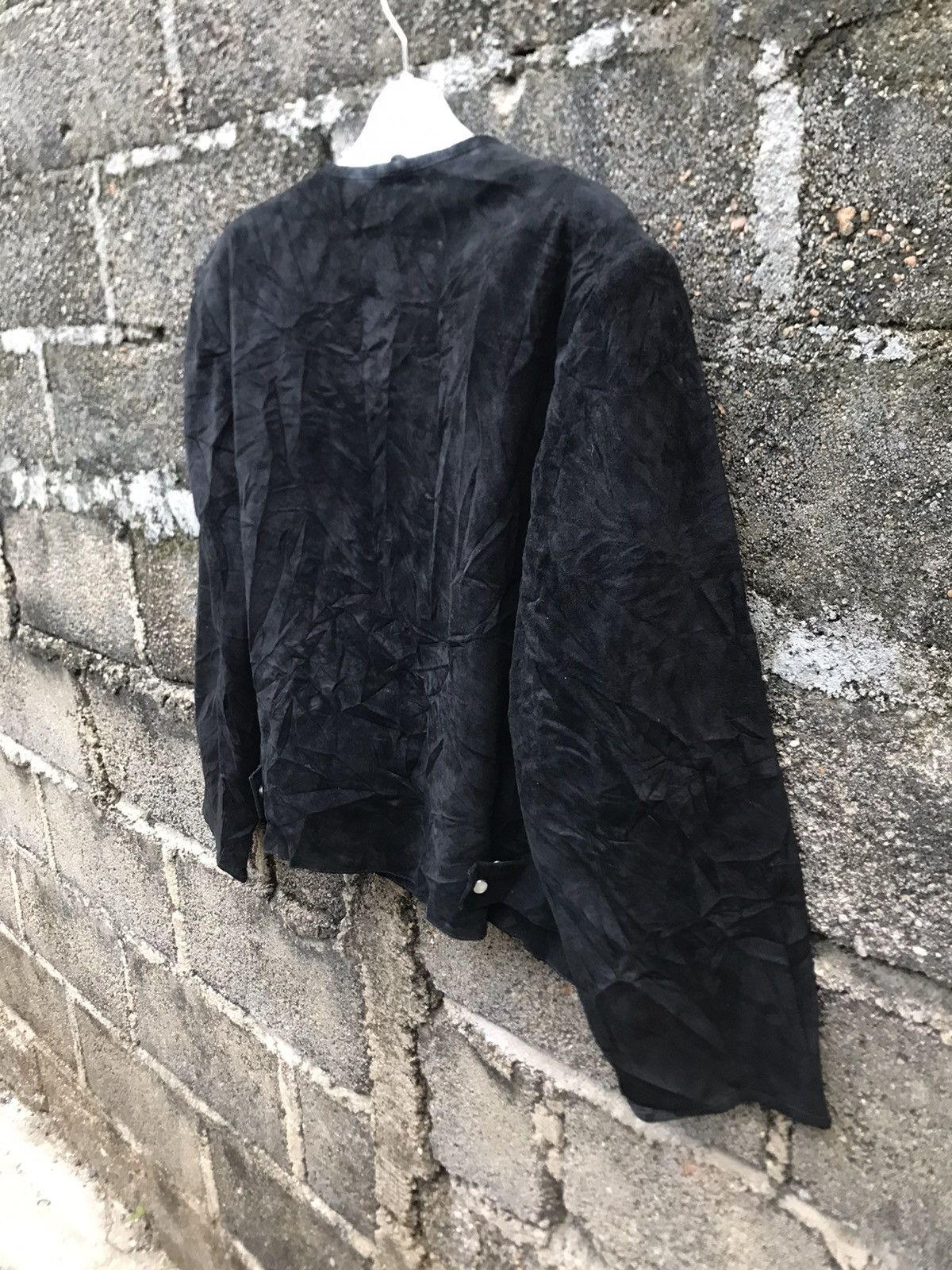 Genuine Leather ⚡️Vintage Passage Leather Snap Button Cropped Jacket Size M / US 6-8 / IT 42-44 - 13 Thumbnail
