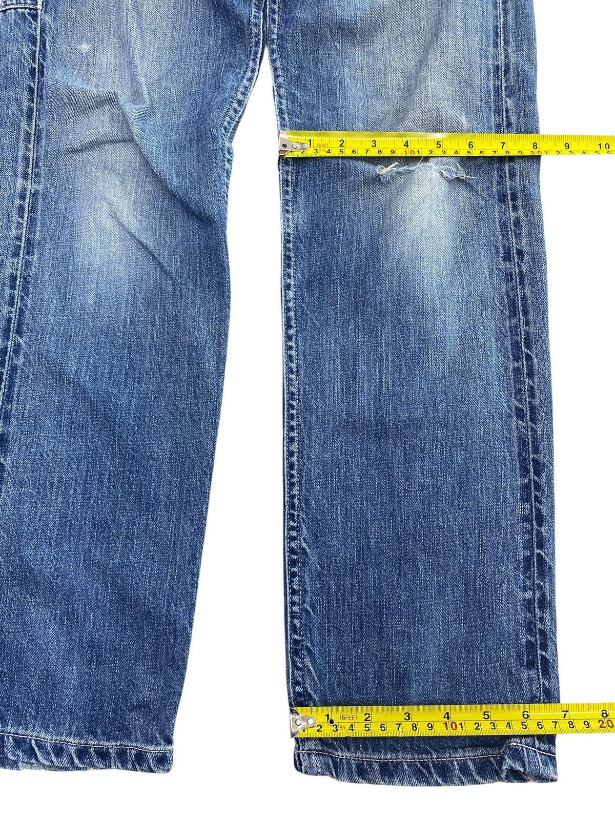 Johnbull Johnbull Light Blue Wash Style Suspenders Denim Size US 28 / EU 44 - 8 Thumbnail