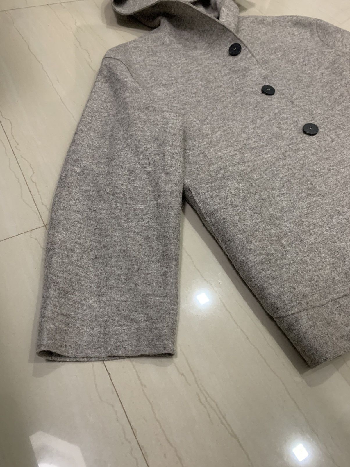 Harris Wharf London HARRIS WHARF LONDON VIRGIN WOOL - PATCH POCKET JACKET Size XS / US 0-2 / IT 36-38 - 4 Thumbnail
