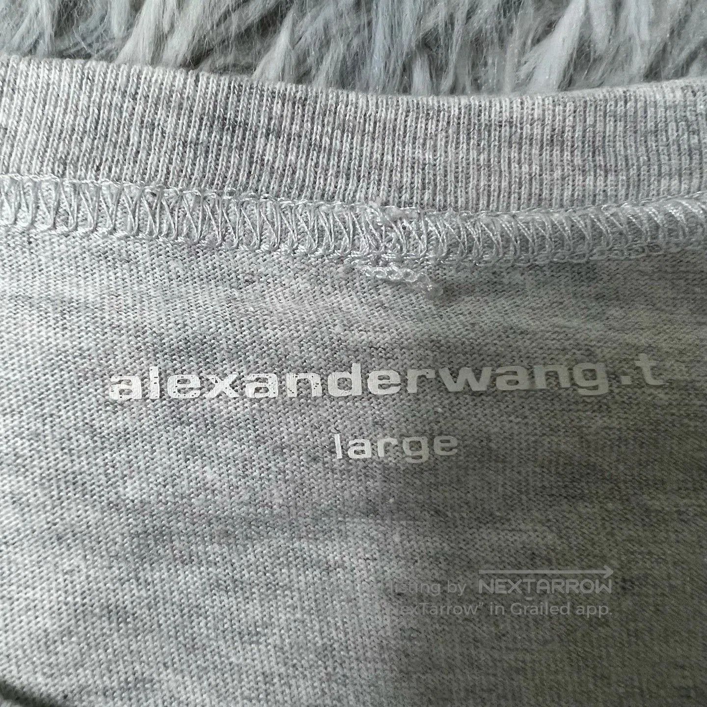 Alexander Wang Alexander Wang Short-Sleeve T-Shirt L. Size US L / EU 52-54 / 3 - 3 Thumbnail